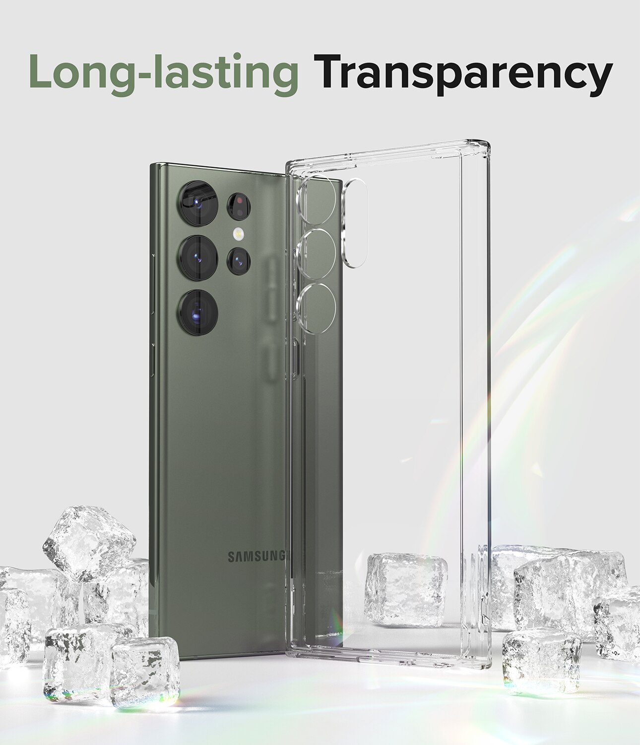 Funda Fusion Samsung Galaxy S23 Ultra Transparente