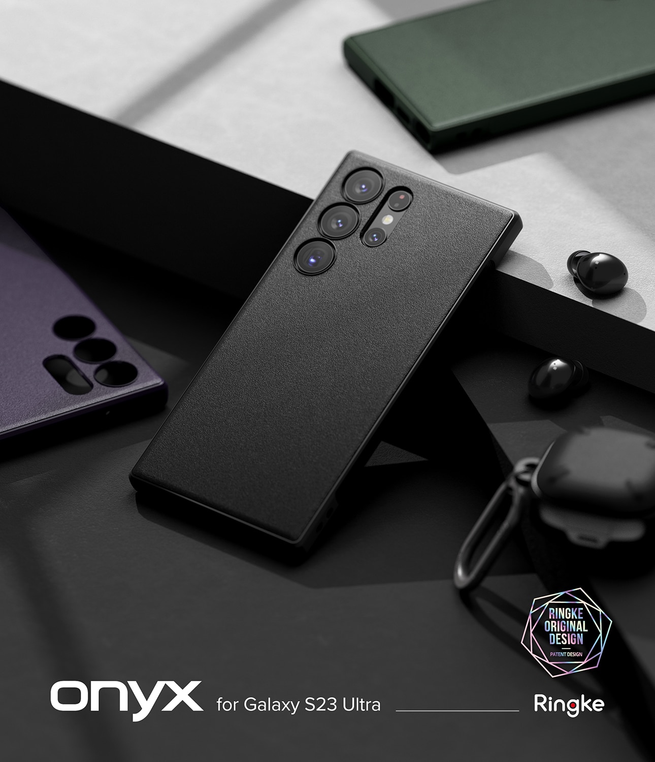 Funda Onyx Samsung Galaxy S23 Ultra negro