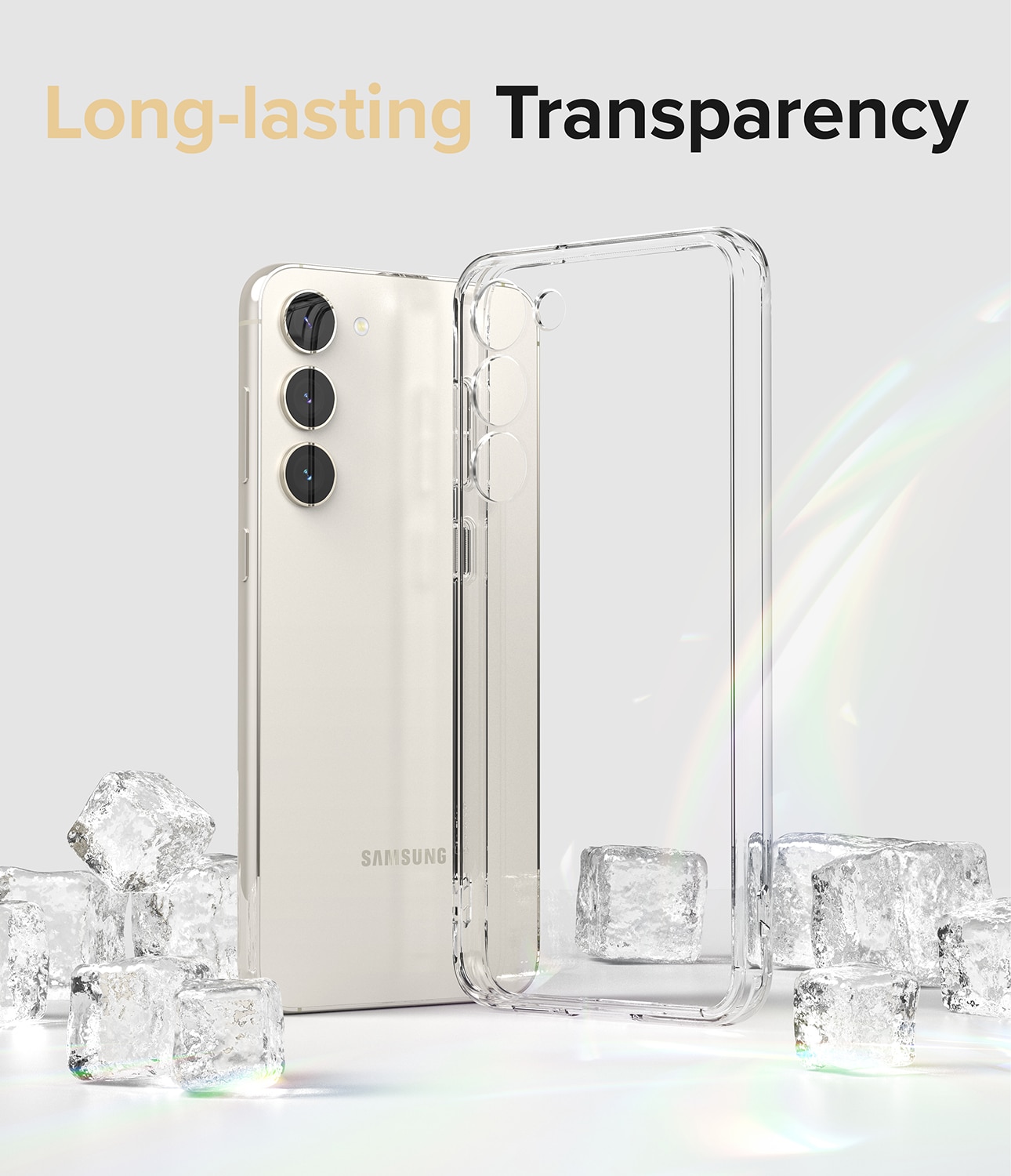 Funda Fusion Samsung Galaxy S23 Plus Transparente