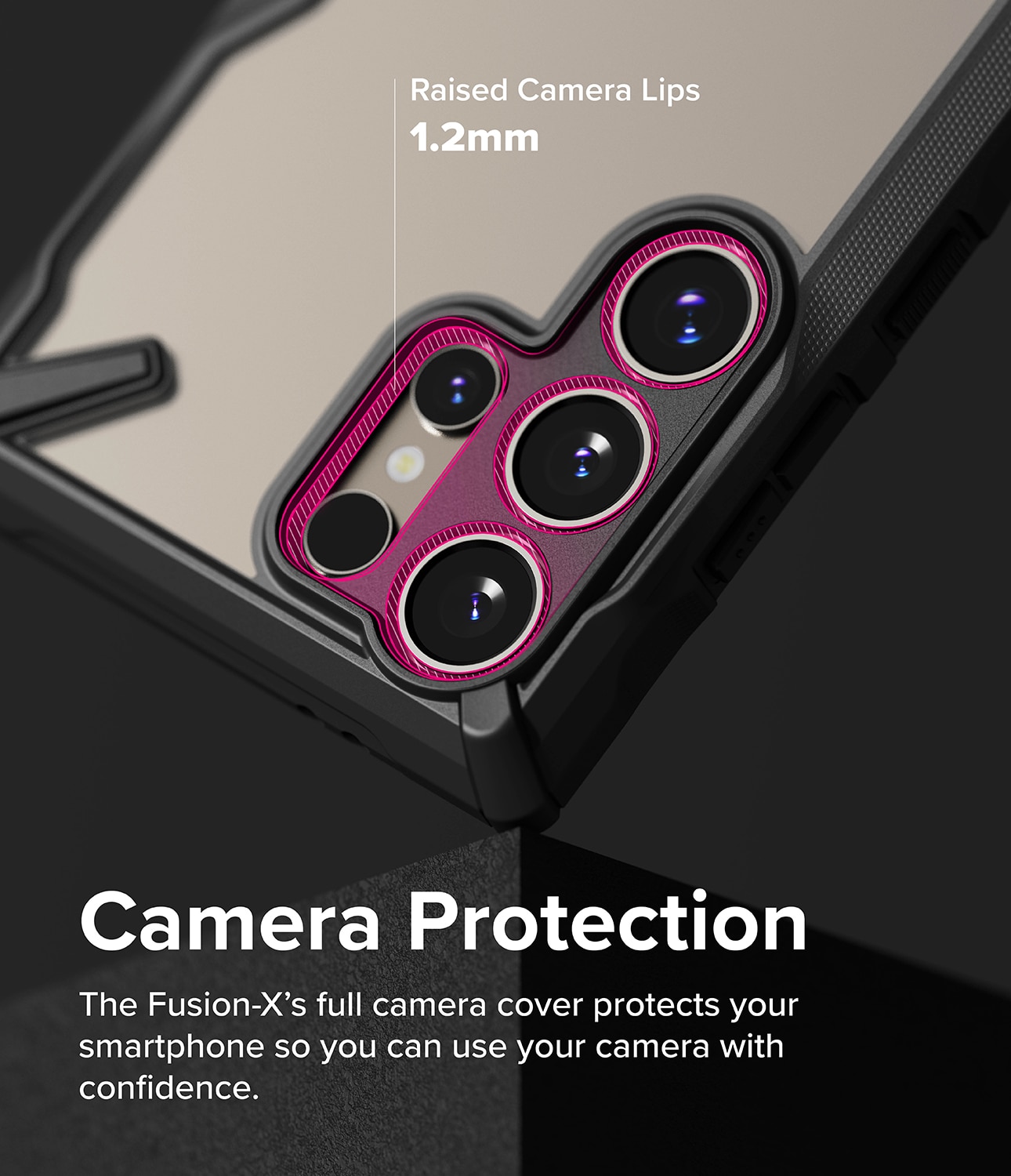Funda Fusion X Samsung Galaxy S24 Ultra Negro