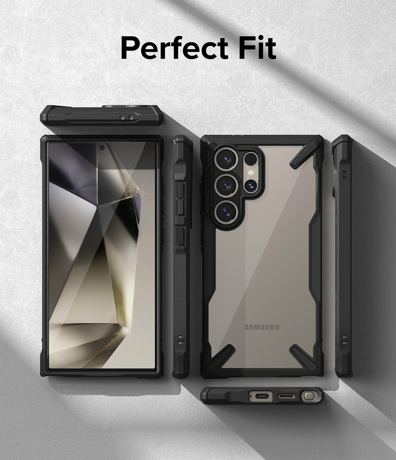 Funda Fusion X Samsung Galaxy S24 Ultra Negro