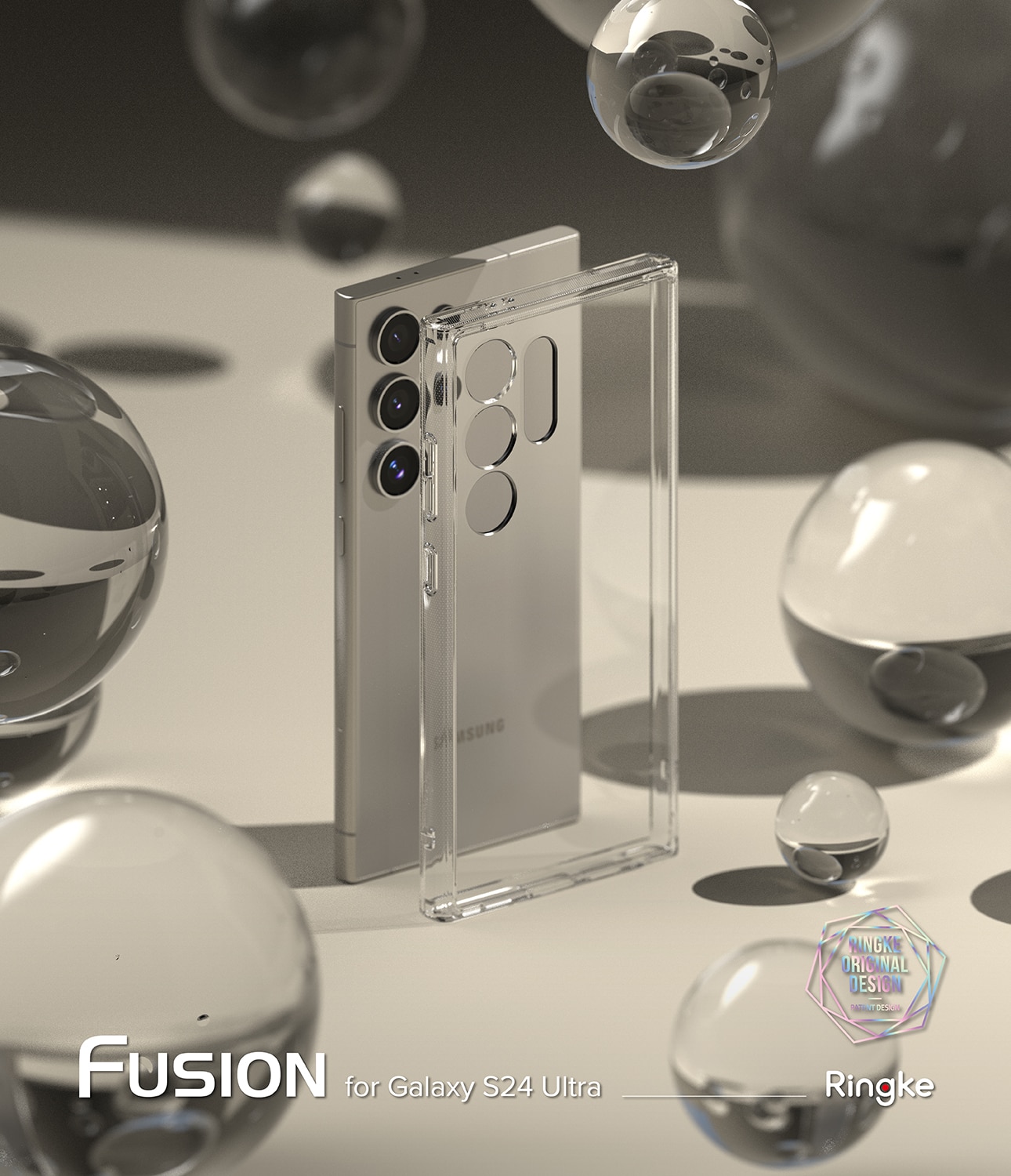 Funda Fusion Samsung Galaxy S24 Ultra Transparente