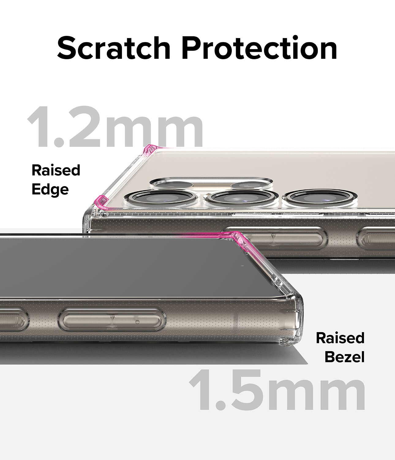 Funda Fusion Samsung Galaxy S24 Ultra Transparente
