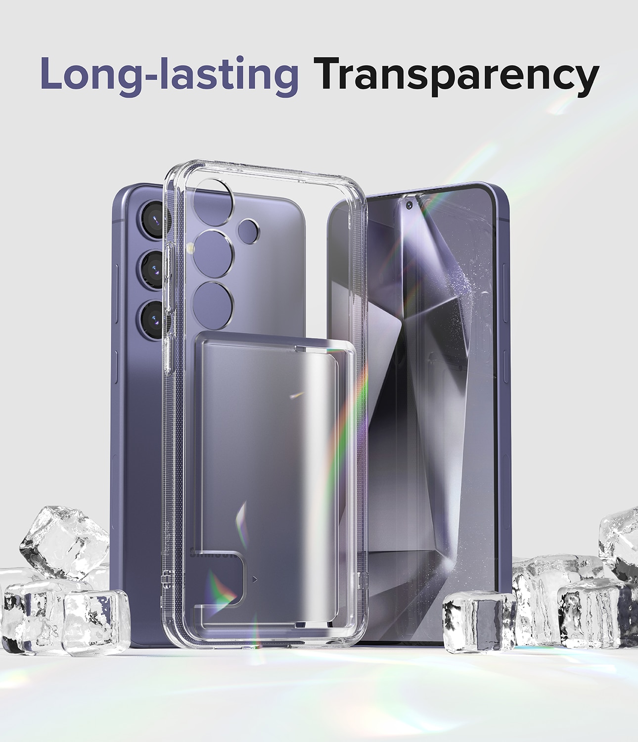 Funda Fusion Card Samsung Galaxy S24 Plus transparente