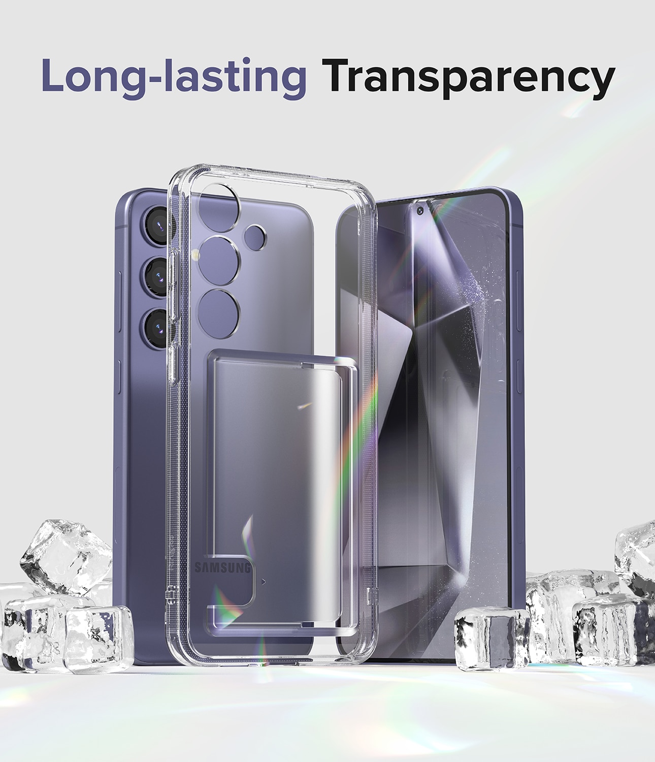 Funda Fusion Card Samsung Galaxy S24 transparente