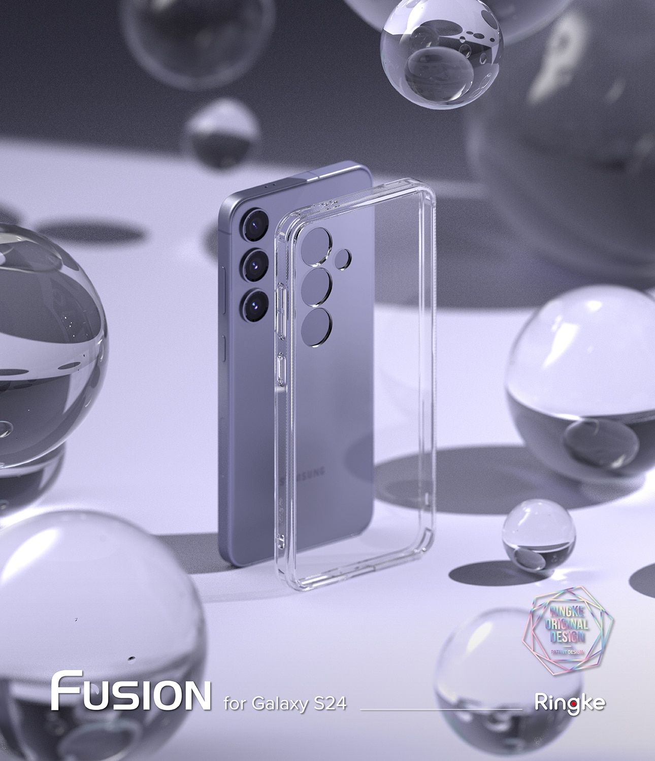 Funda Fusion Samsung Galaxy S24 Clear