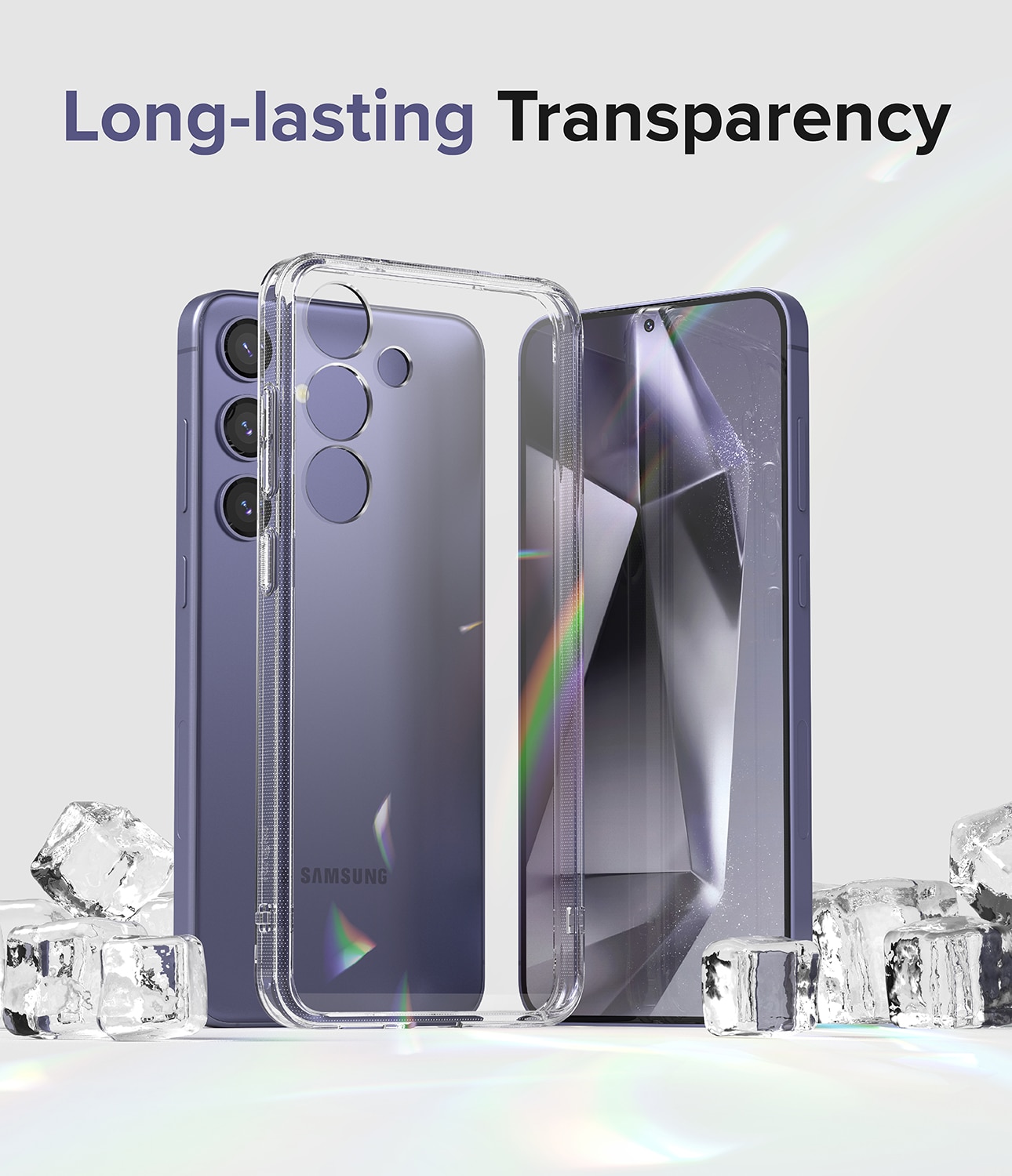 Funda Fusion Samsung Galaxy S24 Transparente