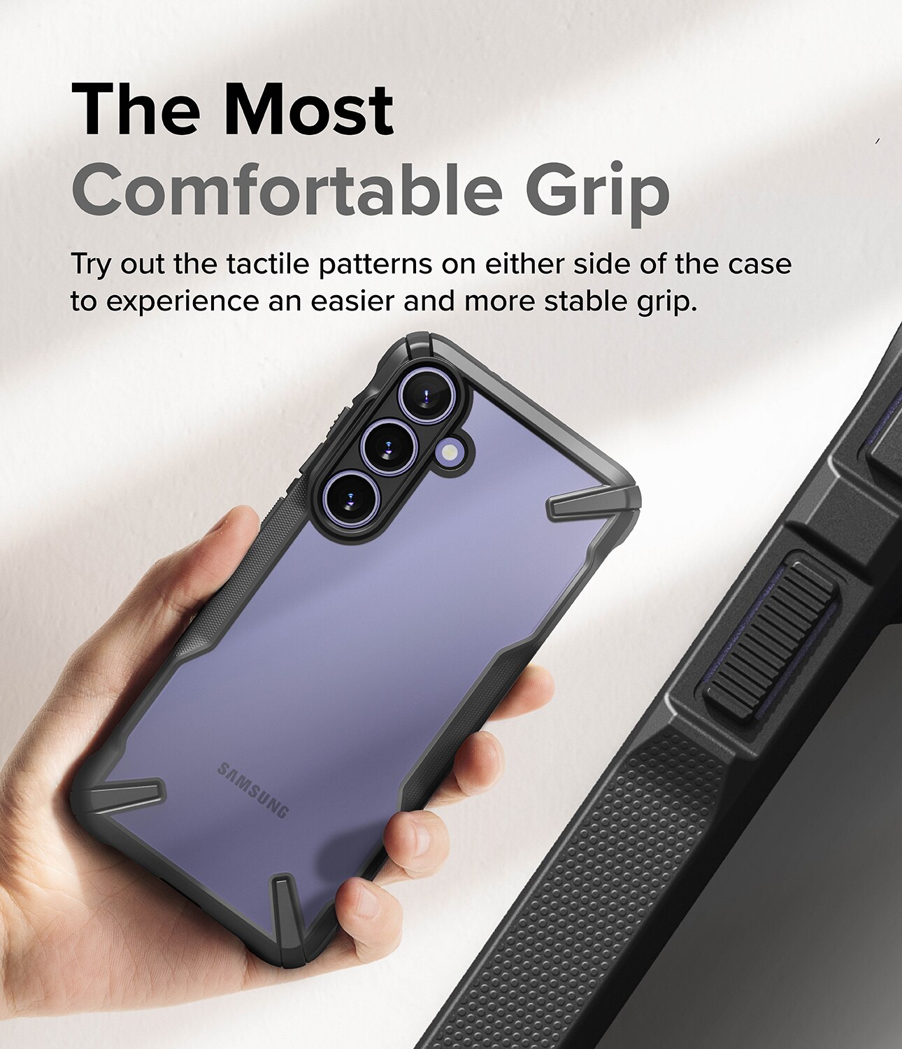 Funda Fusion X Samsung Galaxy S24 Plus Negro