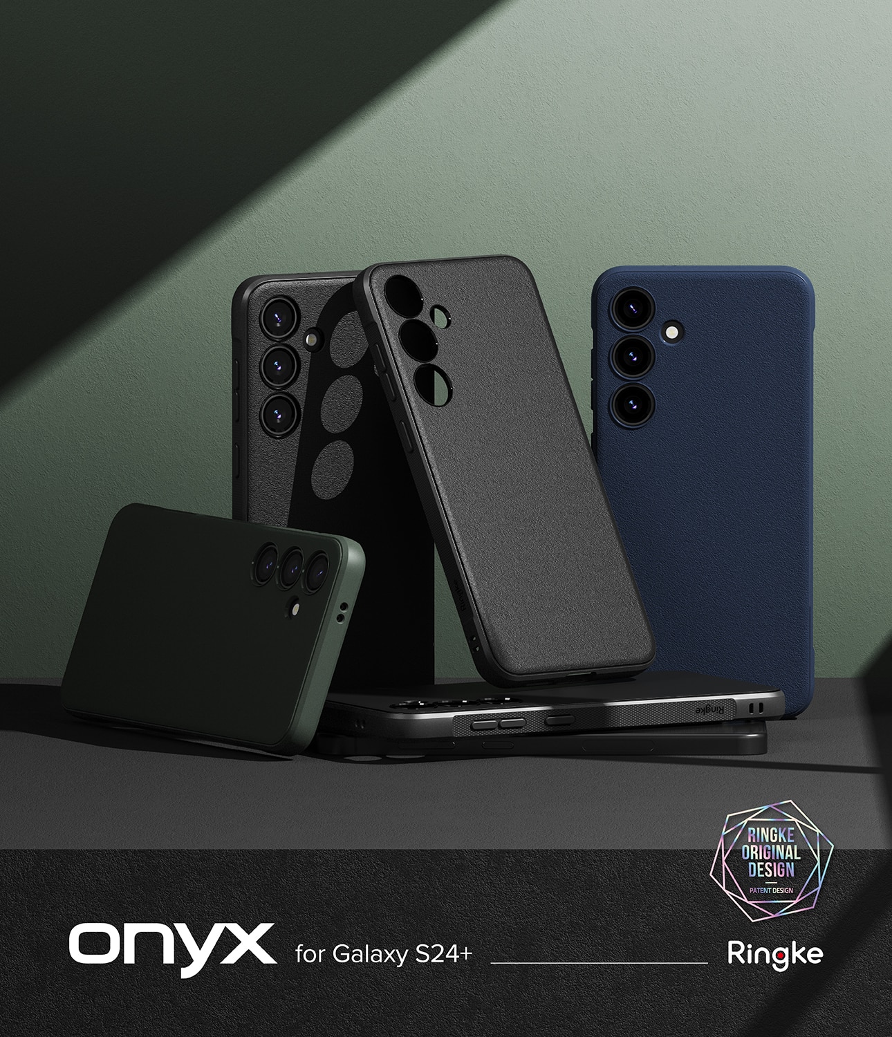 Funda Onyx Samsung Galaxy S24 Plus Dark Green