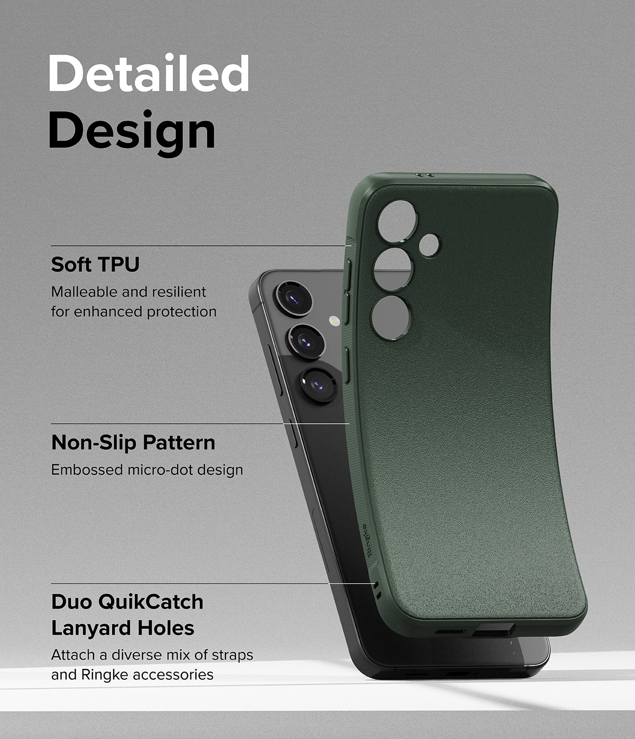 Funda Onyx Samsung Galaxy S24 Plus Dark Green