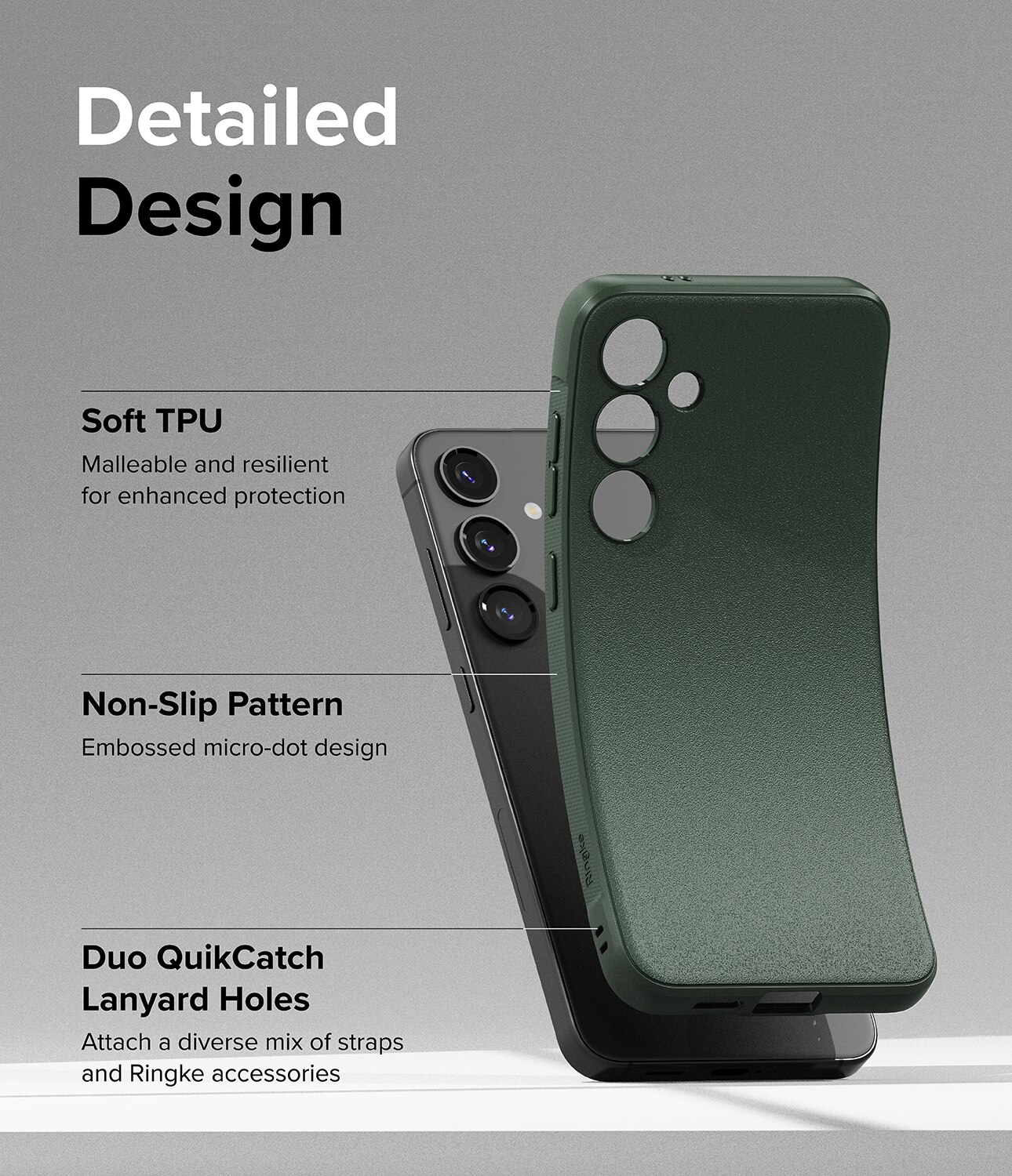 Funda Onyx Samsung Galaxy S24 Dark Green