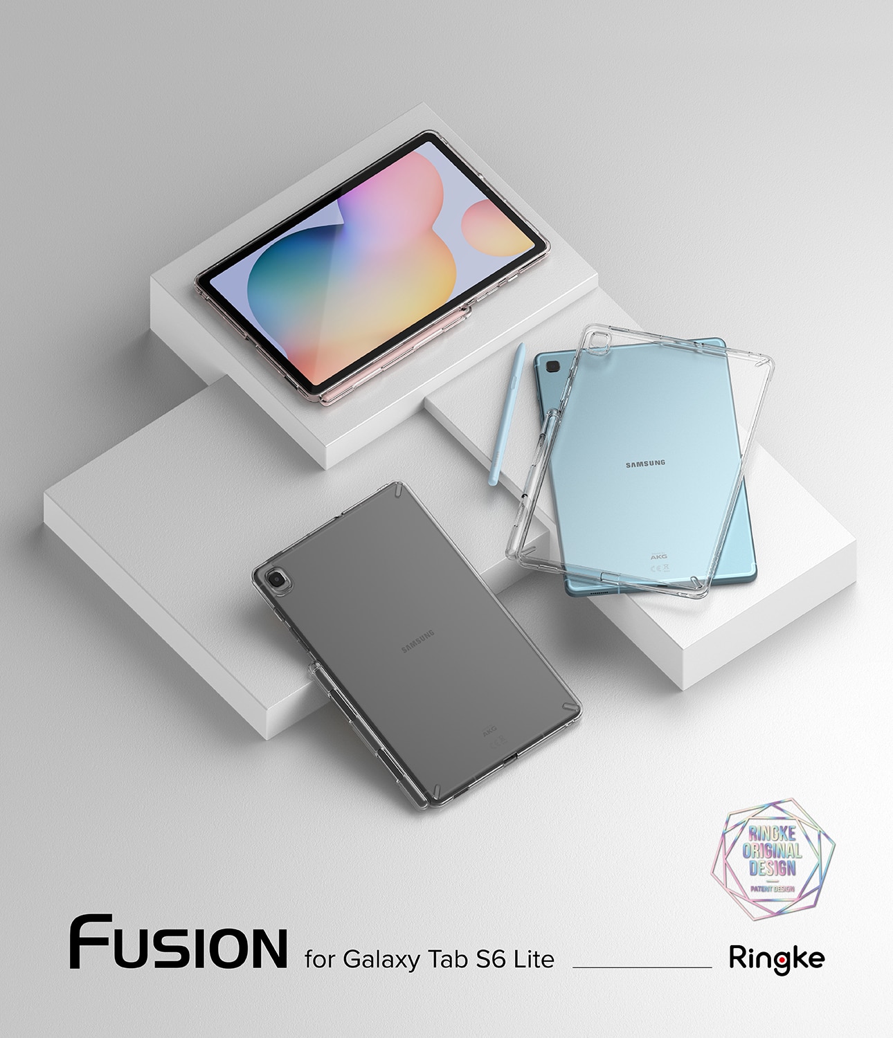 Funda Fusion Samsung Galaxy Tab S6 Lite 10.4 Clear