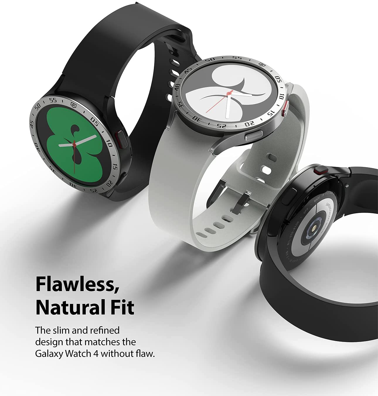 Bezel Styling Samsung Galaxy Watch 4 40mm Plata