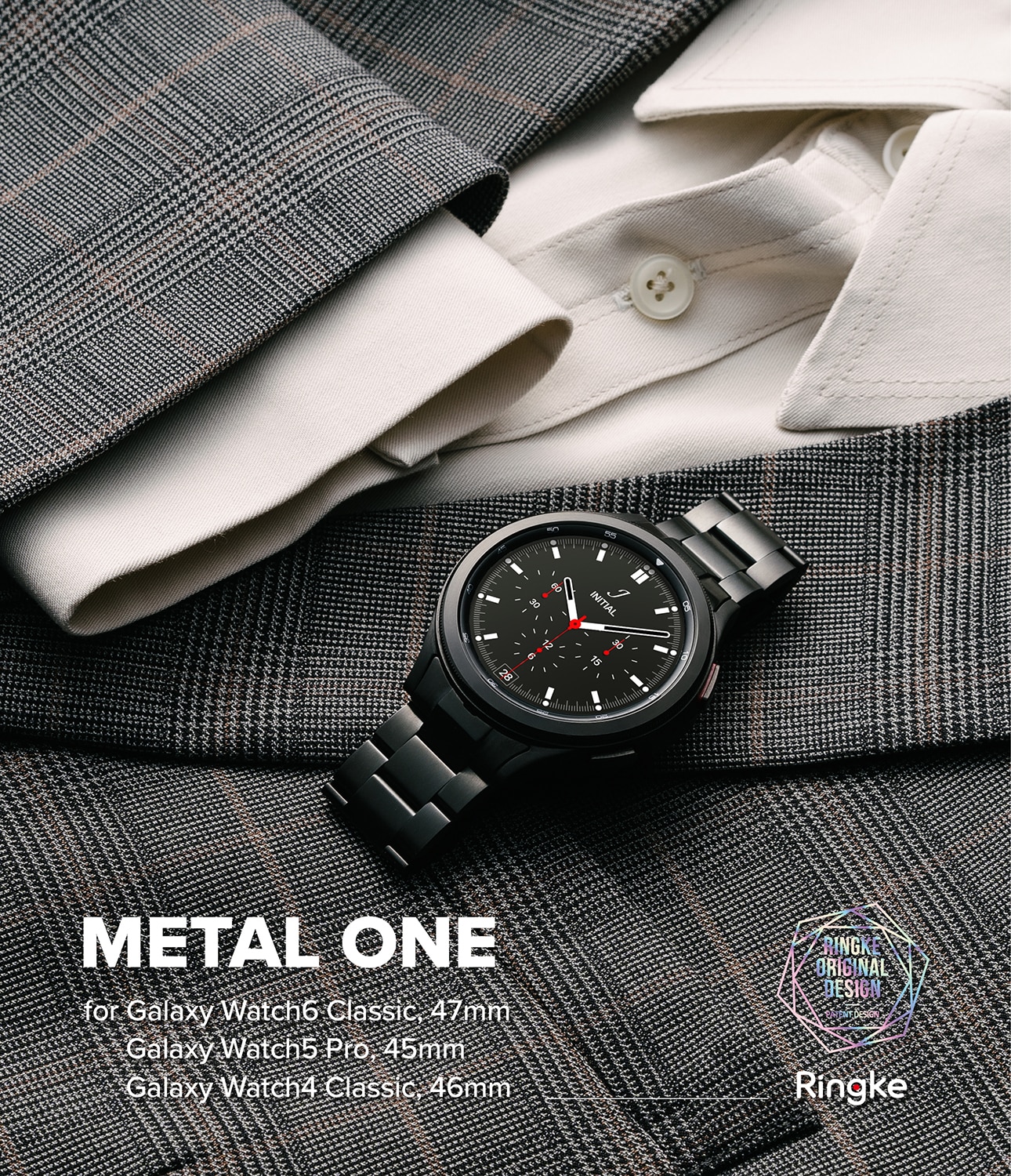 Metal One Correa Samsung Galaxy Watch 6 Classic 47mm Negro