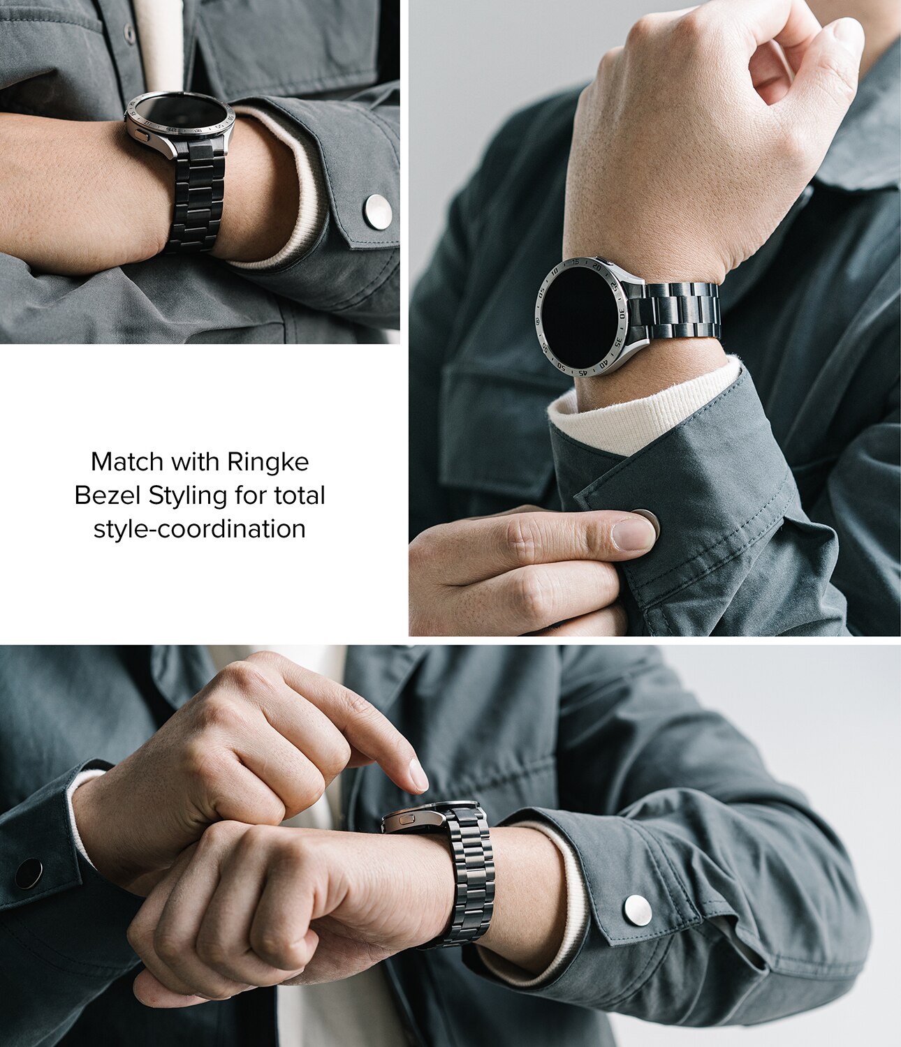 Metal One Correa Samsung Galaxy Watch 6 40mm Negro