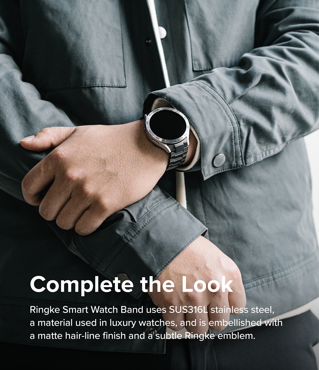 Metal One Correa Samsung Galaxy Watch 6 40mm Negro