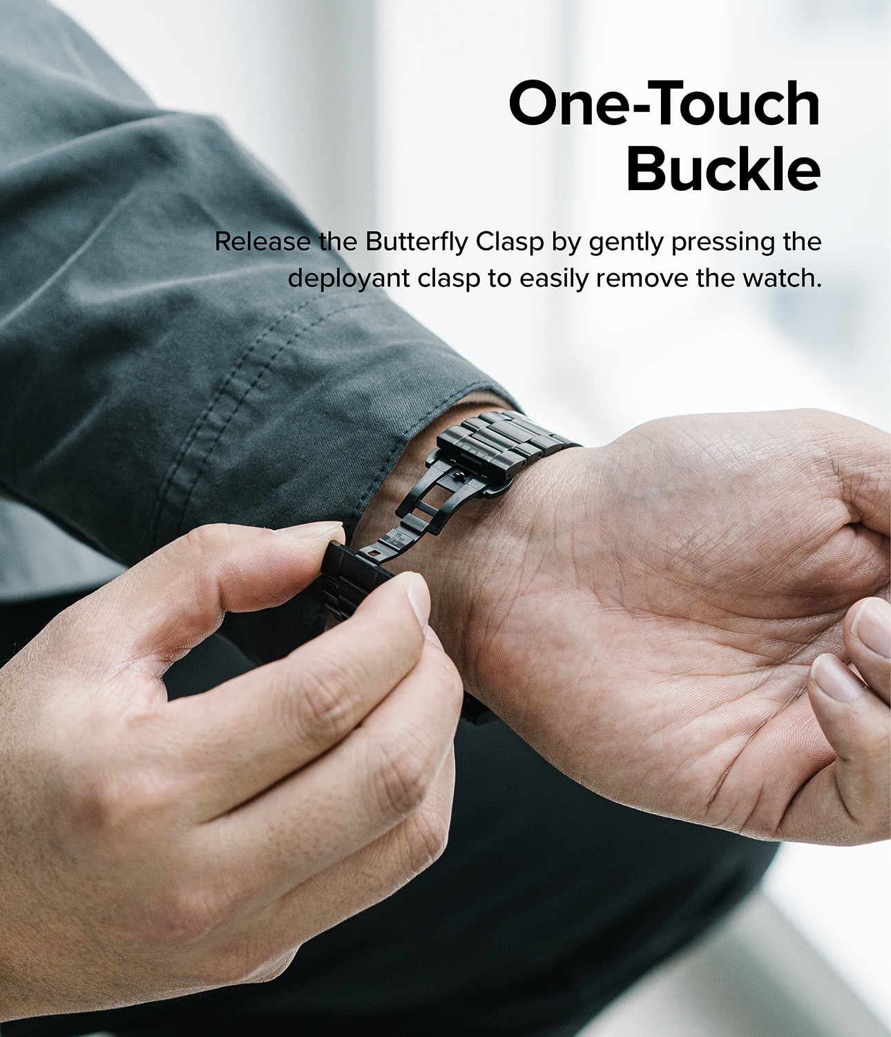Metal One Correa Samsung Galaxy Watch 6 40mm Negro
