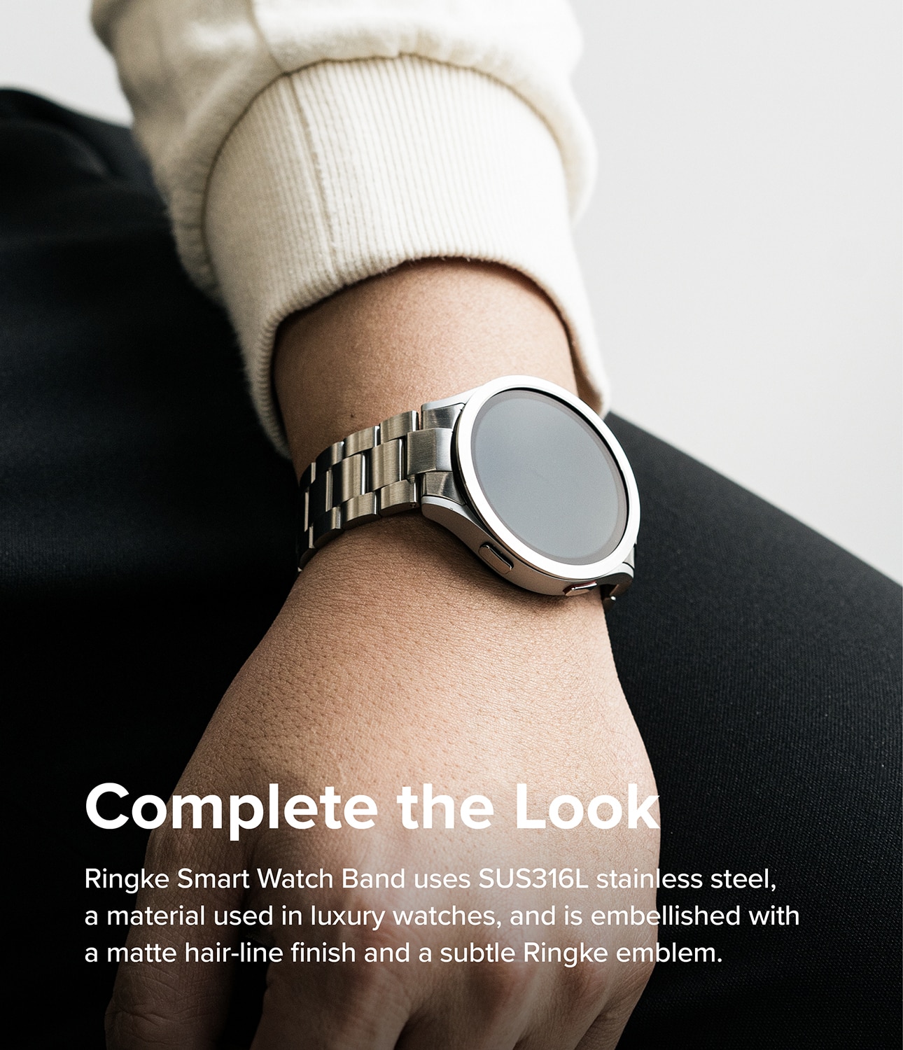 Metal One Correa Samsung Galaxy Watch 6 44mm Plata