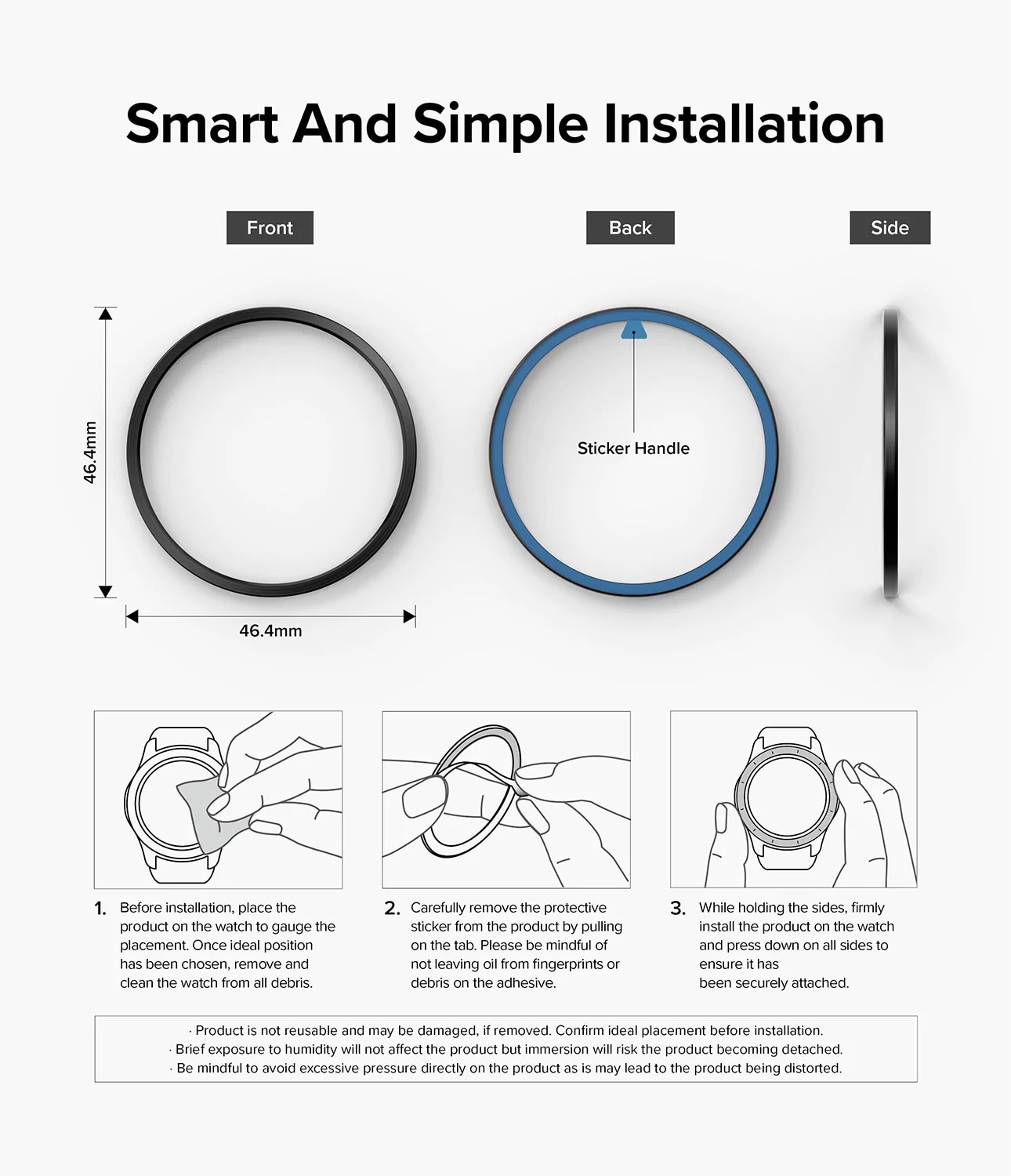 Bezel Styling Samsung Galaxy Watch 5 Pro 45mm Negro