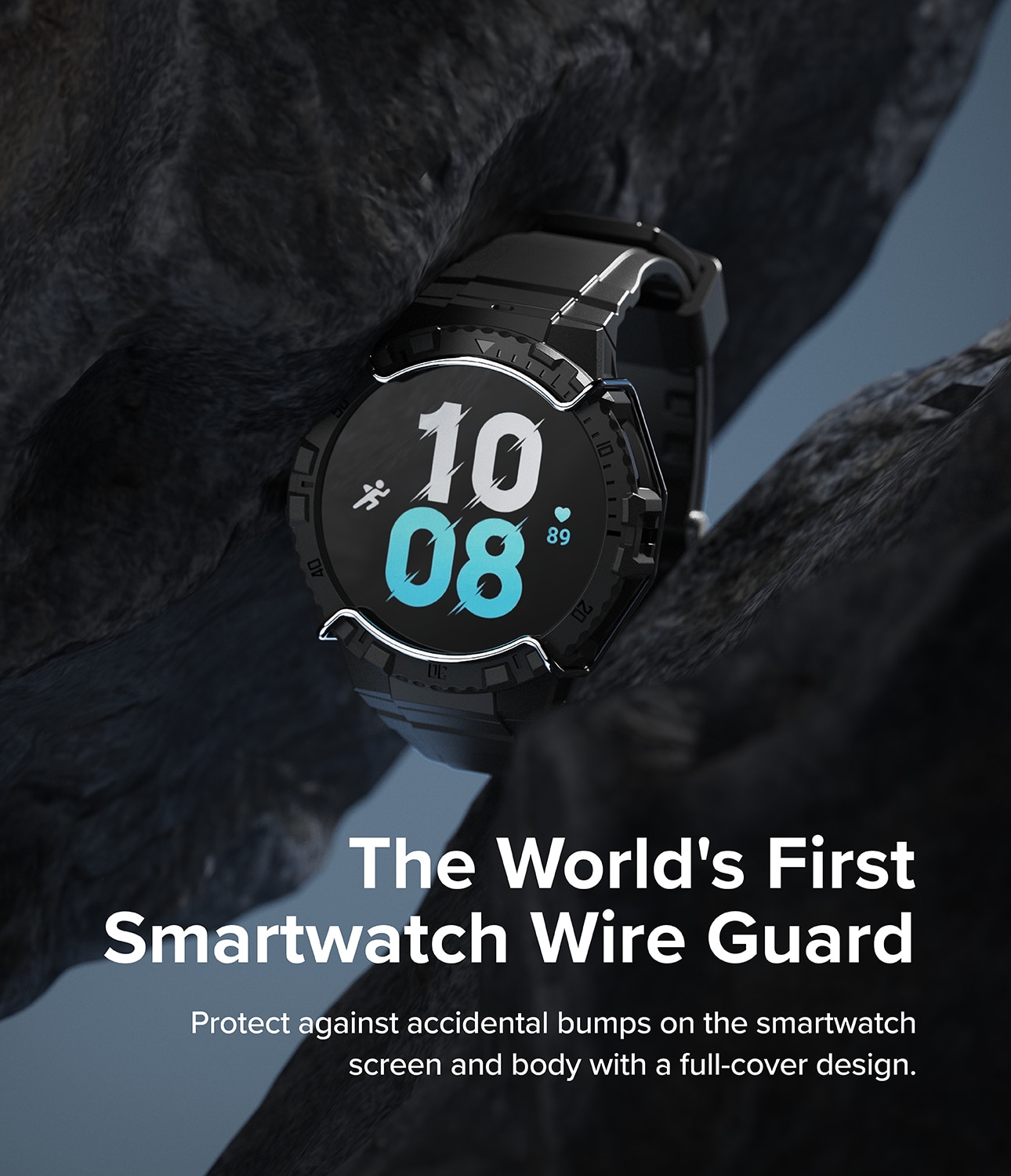 Fusion-X Guard Case+Band Samsung Galaxy Watch 5 44mm Black