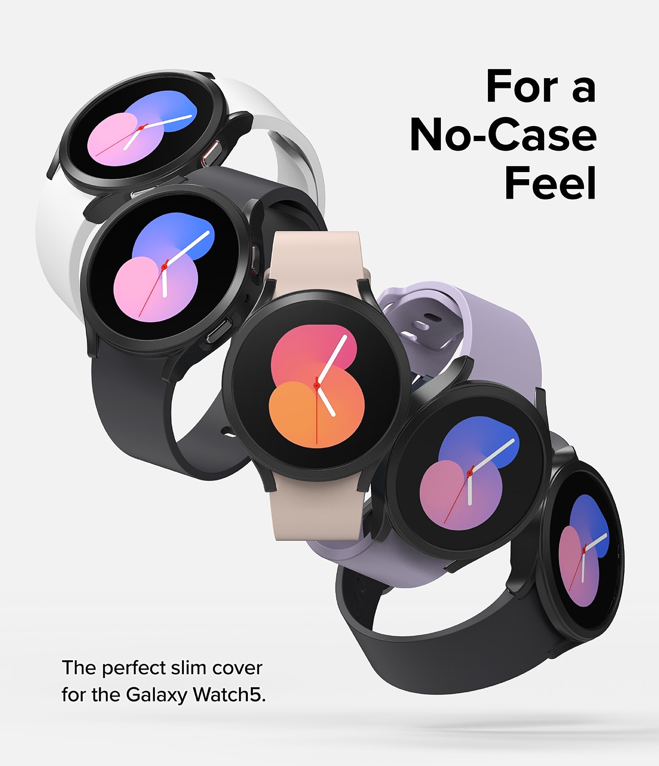 Funda Slim (2 piezas) Samsung Galaxy Watch 5 44mm Multi color/patrón