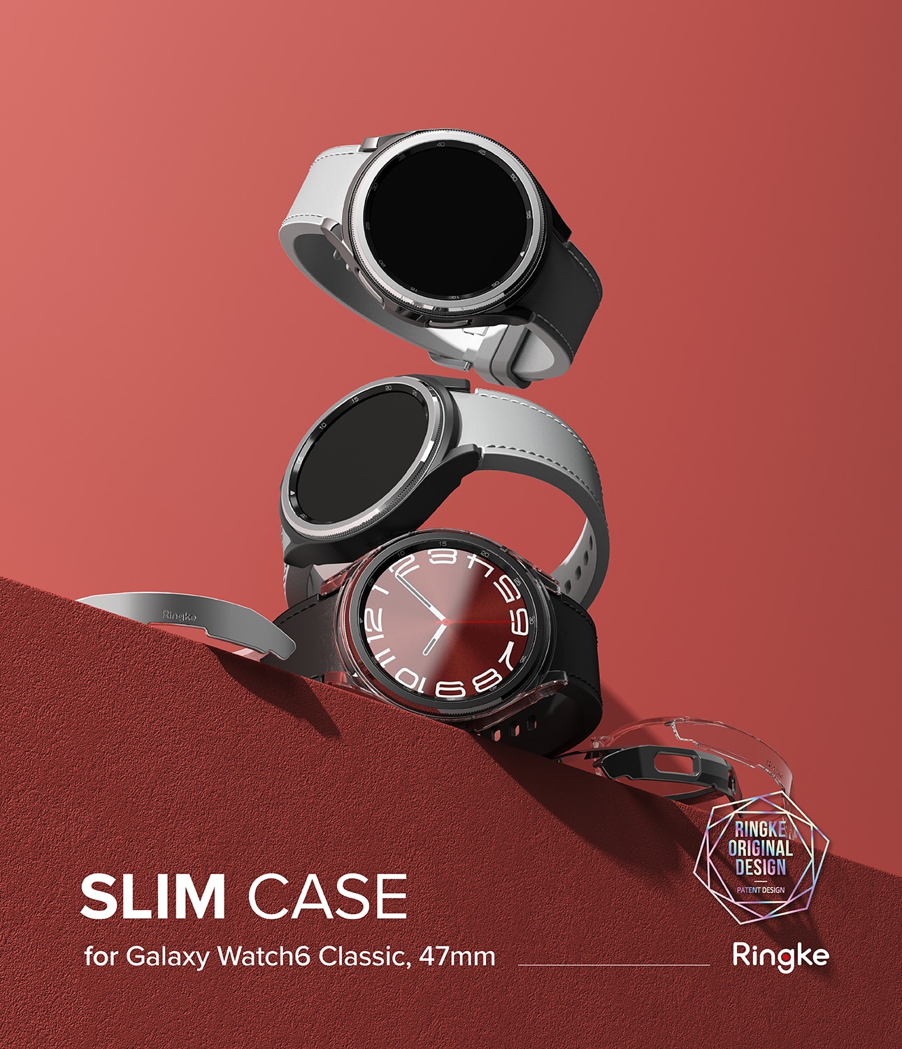 Funda Slim (2 piezas) Samsung Galaxy Watch 6 Classic 47mm Multi color/patrón