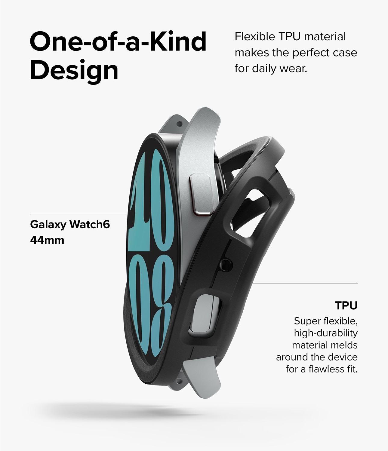 Funda Air Sports Samsung Galaxy Watch 6 44mm Black
