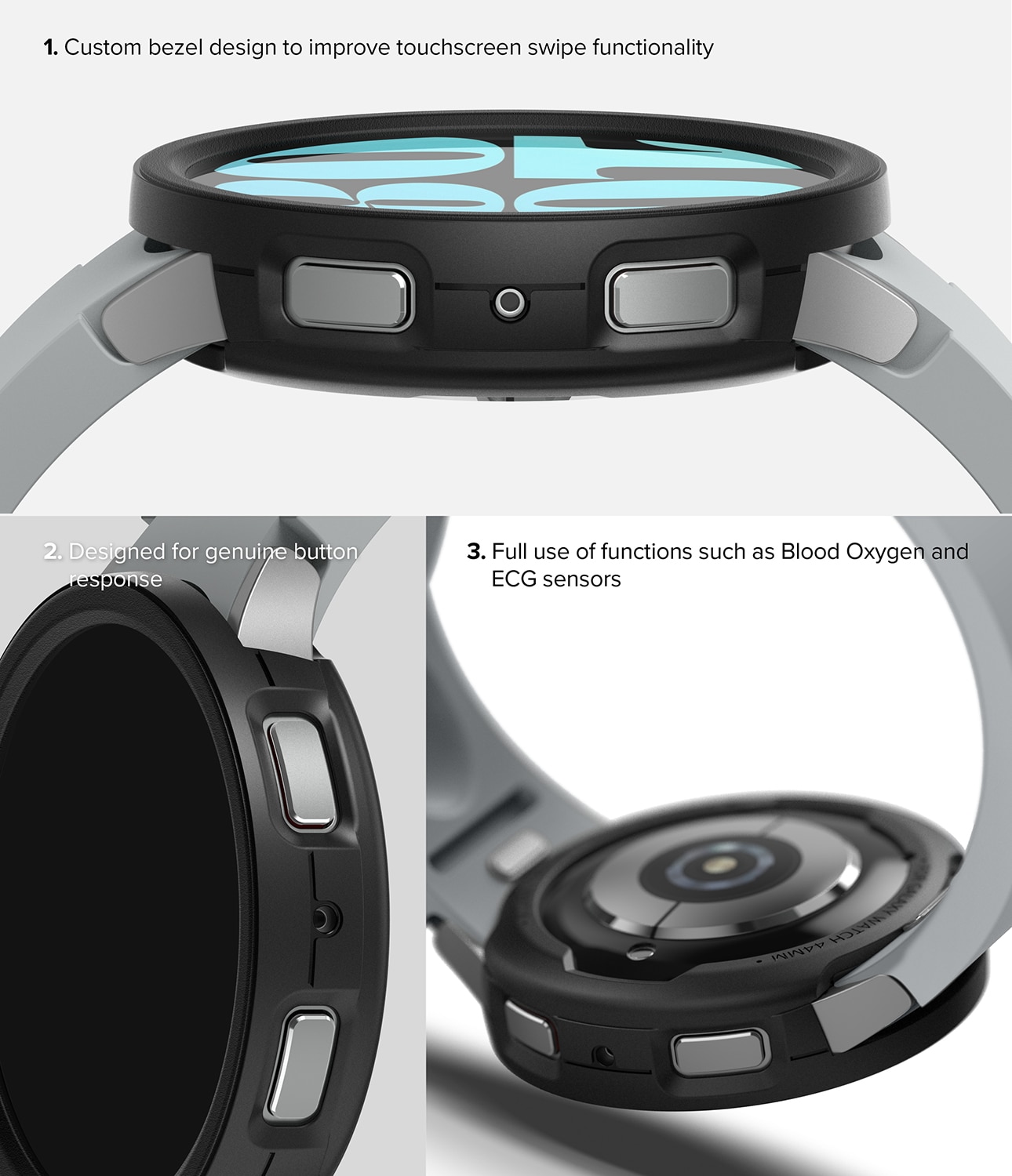 Funda Air Sports Samsung Galaxy Watch 6 44mm Black