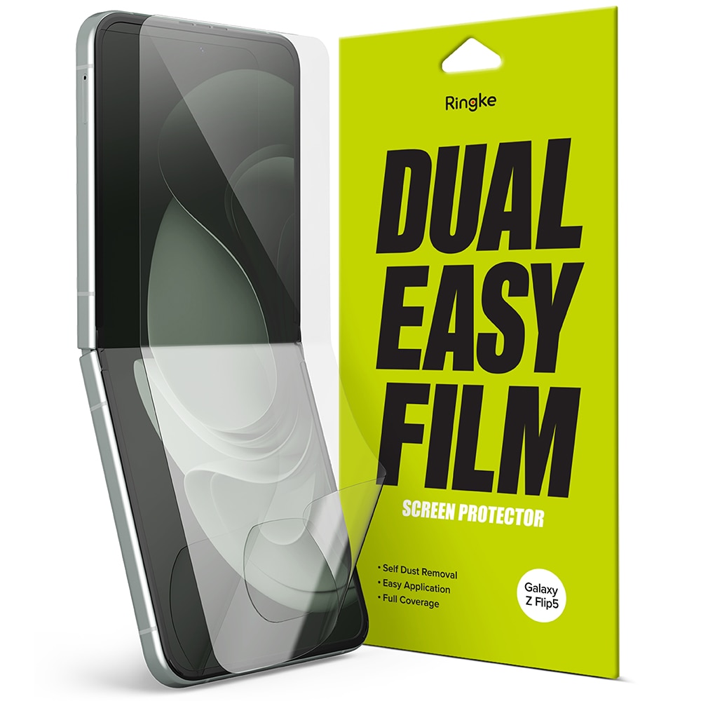 Dual Easy Screen Protector (2 piezas) Samsung Galaxy Z Flip 5