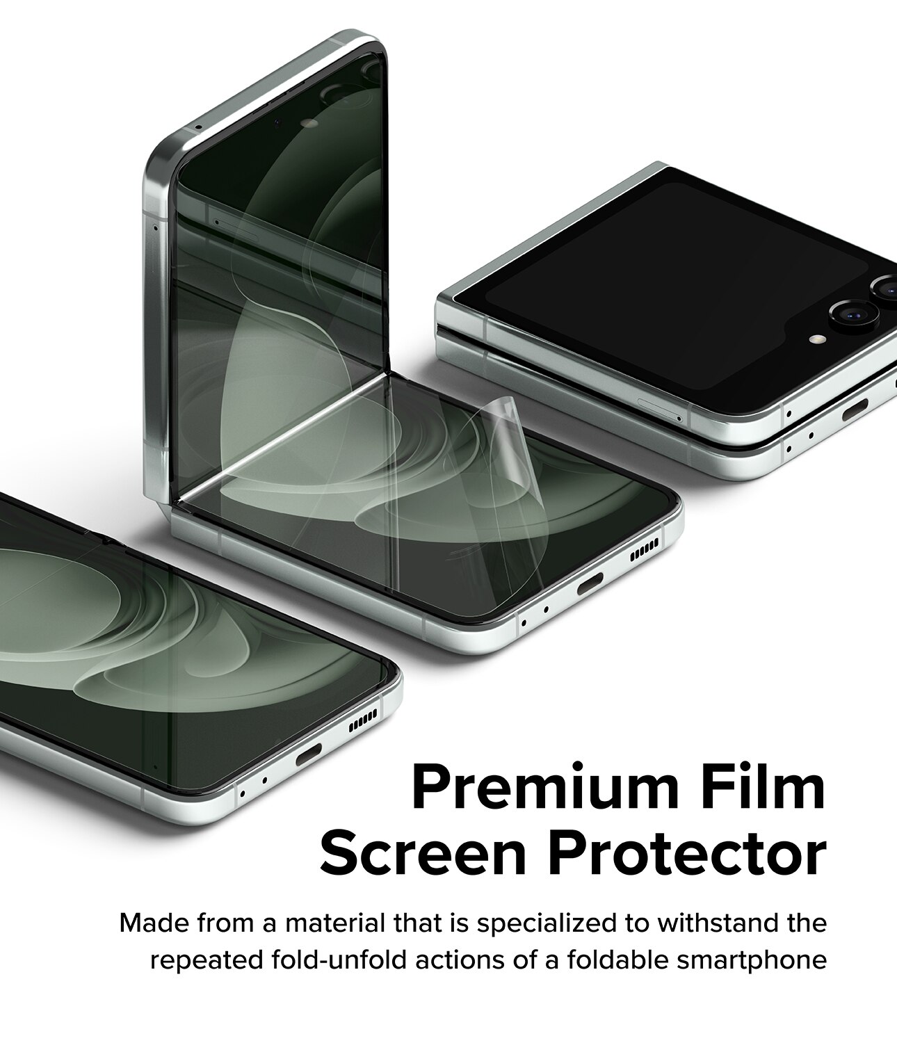 Dual Easy Screen Protector (2 piezas) Samsung Galaxy Z Flip 5