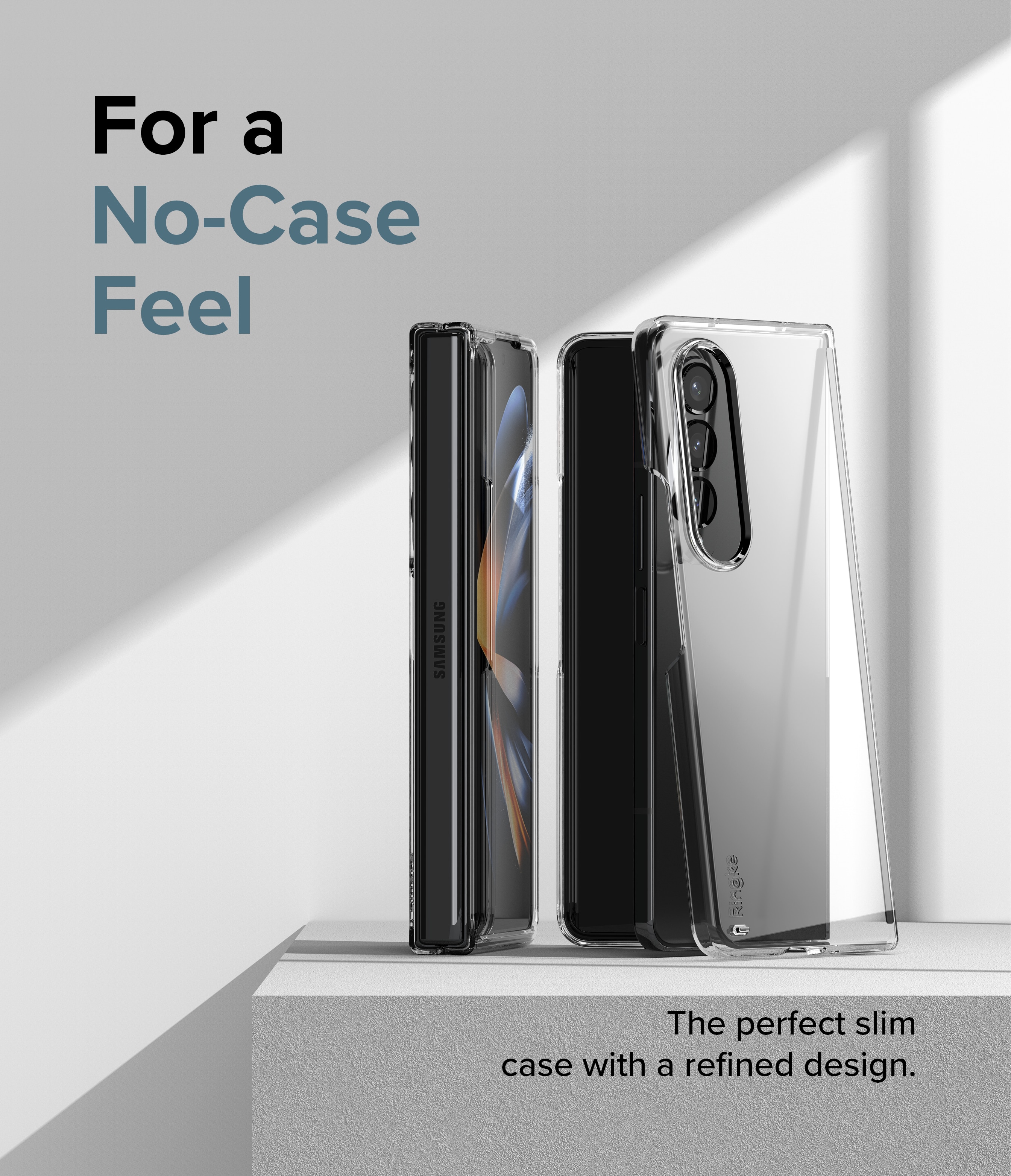 Funda Slim Samsung Galaxy Z Fold 4 Clear
