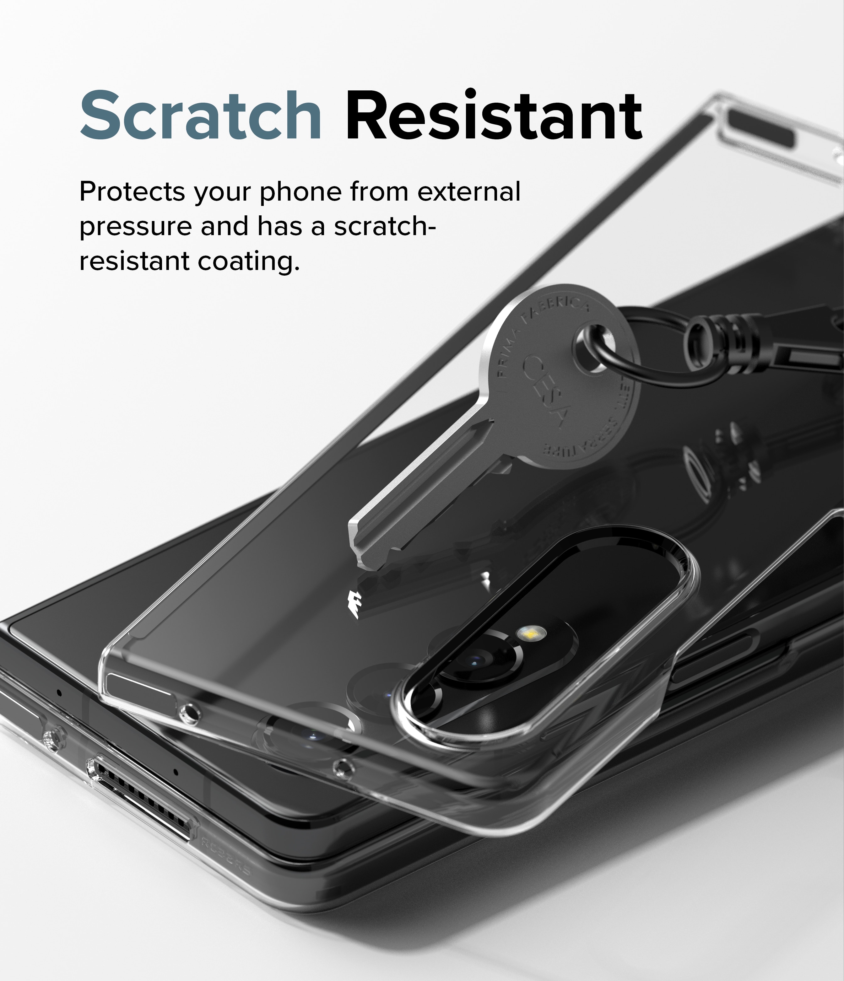 Funda Slim Samsung Galaxy Z Fold 4, Transparente