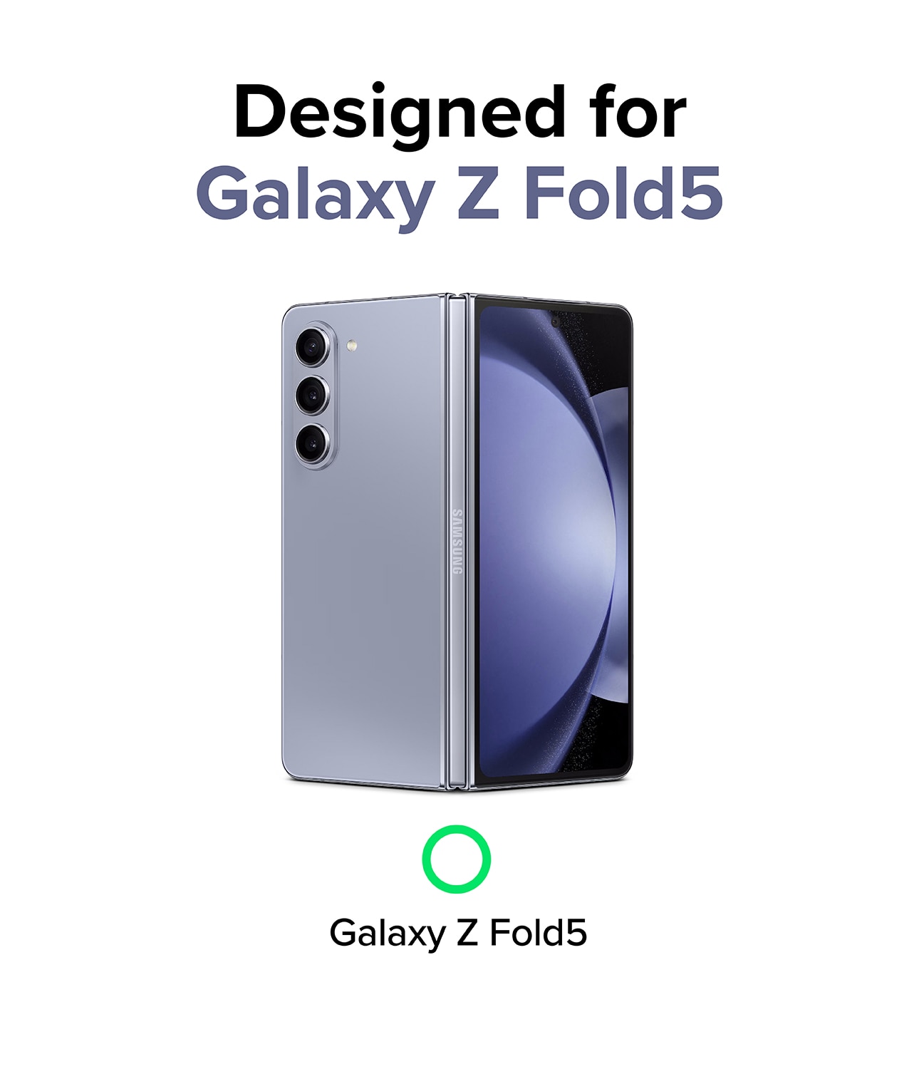 Funda Slim Samsung Galaxy Z Fold 5 Black