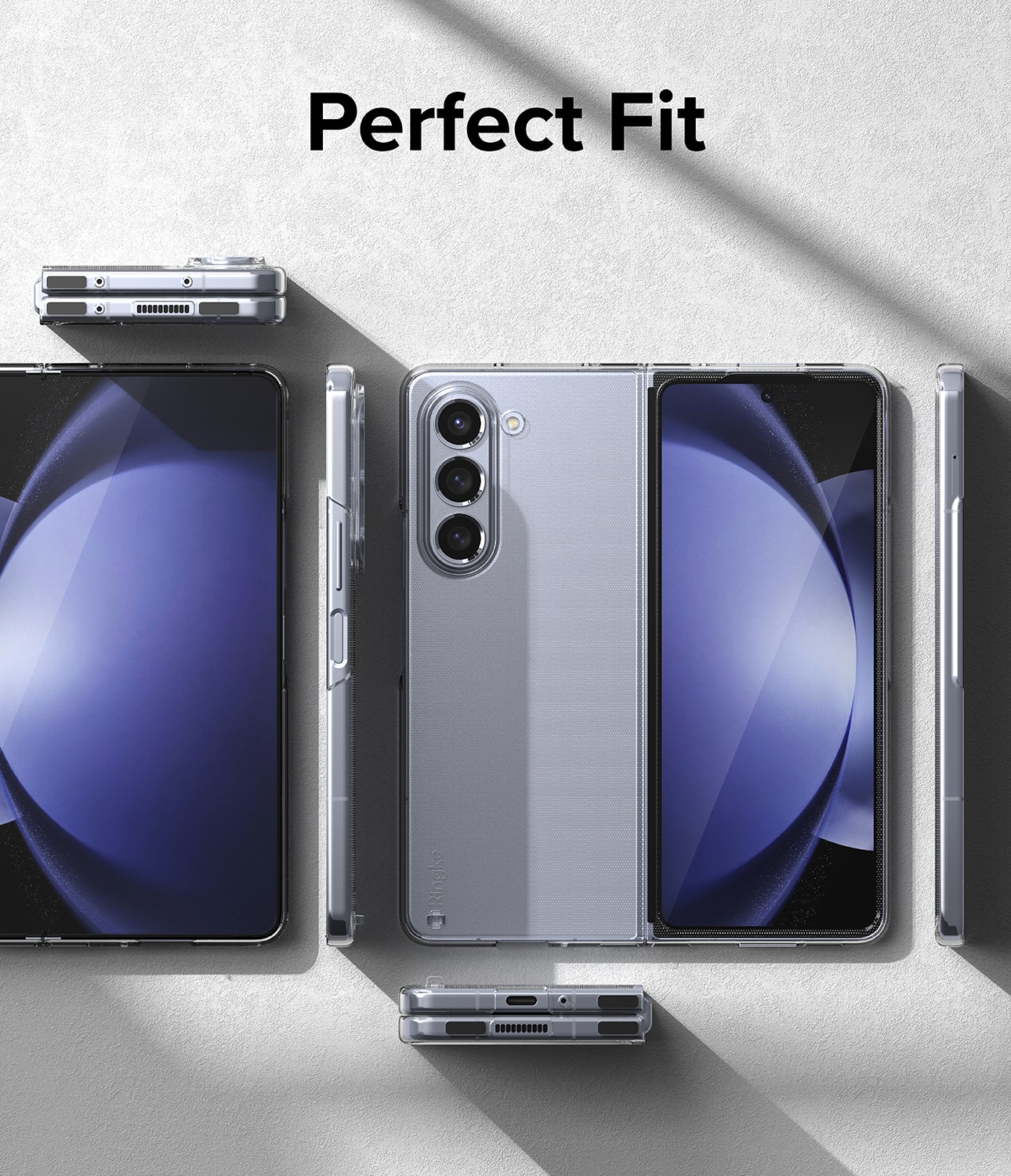Funda Slim Samsung Galaxy Z Fold 5 Clear