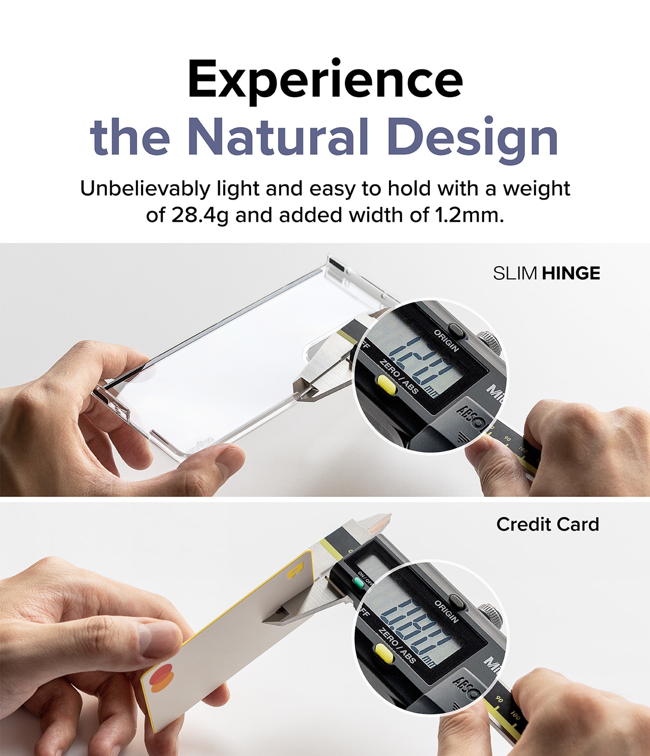 Funda Slim Hinge Samsung Galaxy Z Fold 5 Clear