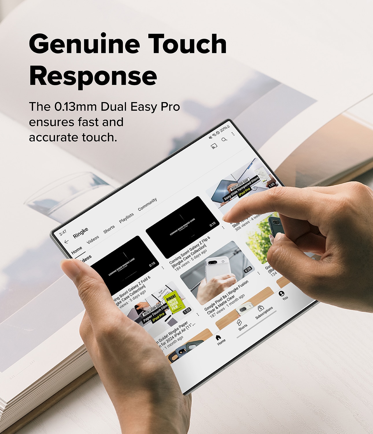 Dual Easy Pro Screen Protector (2 piezas) Samsung Galaxy Z Fold 7