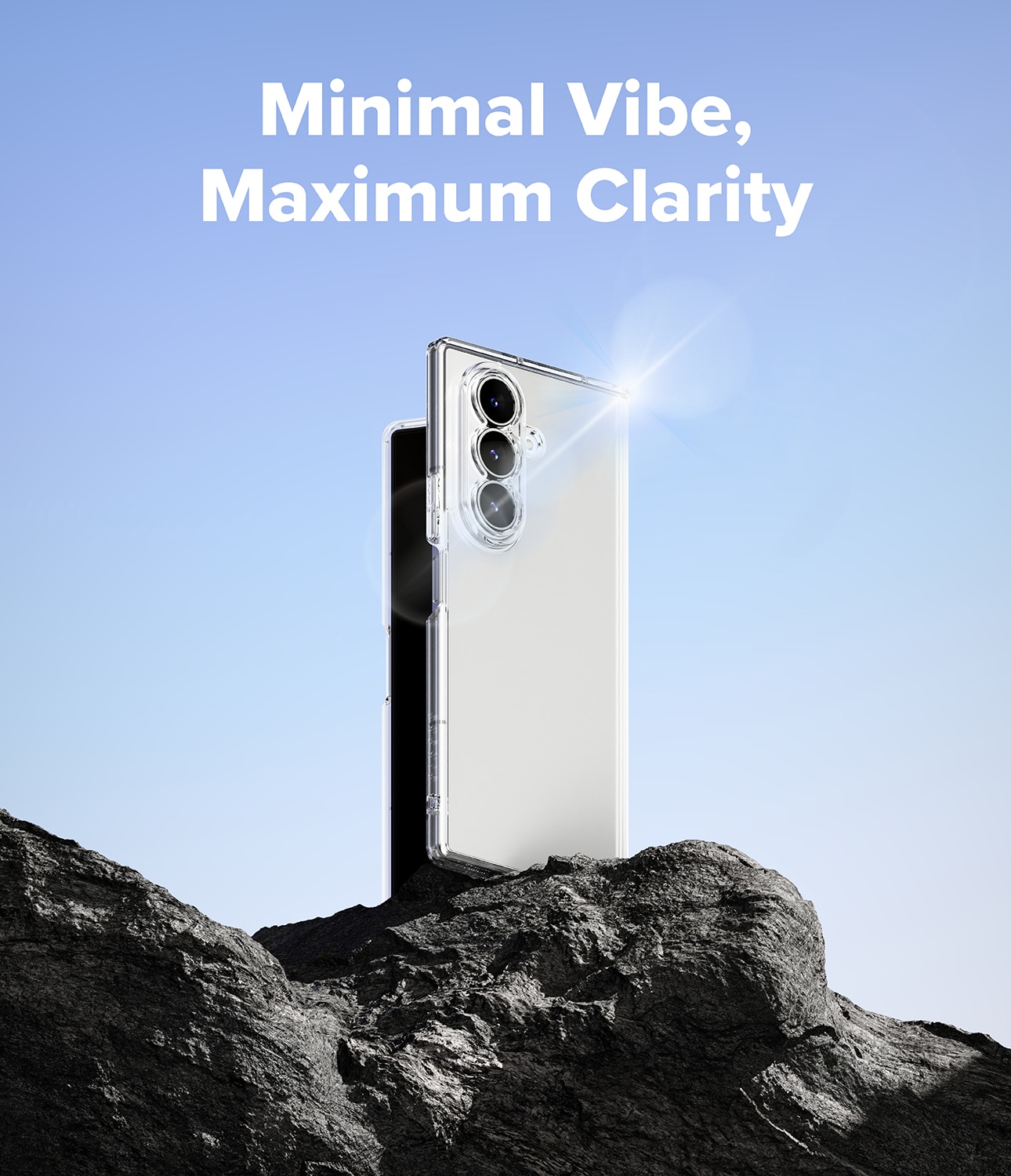 Funda Fusion Samsung Galaxy Z Fold 7 Clear