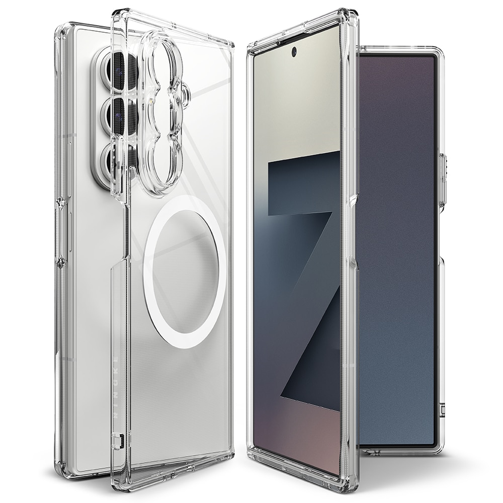 Funda Fusion Magnetic Samsung Galaxy Z Fold 7 Transparente