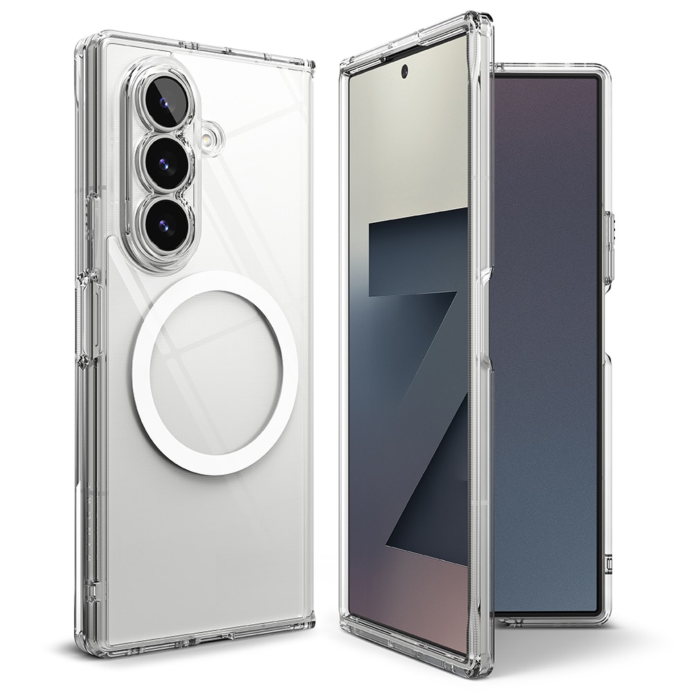 Funda Fusion Magnetic Samsung Galaxy Z Fold 7 Transparente