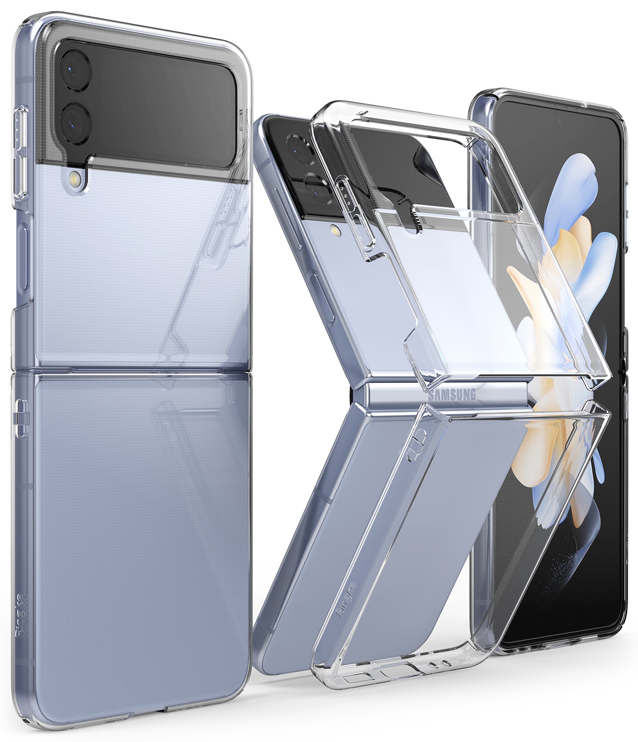 Funda Slim Samsung Galaxy Z Flip 4 Clear
