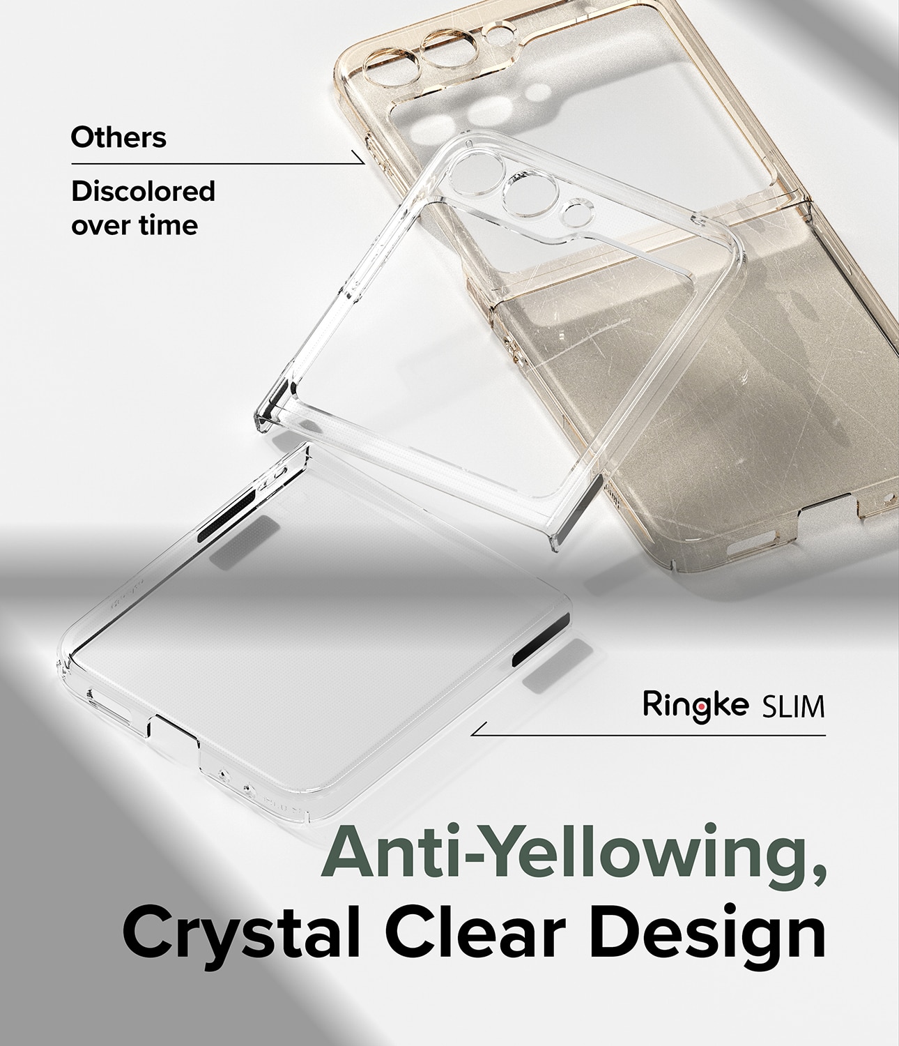 Funda Slim Samsung Galaxy Z Flip 5 Clear