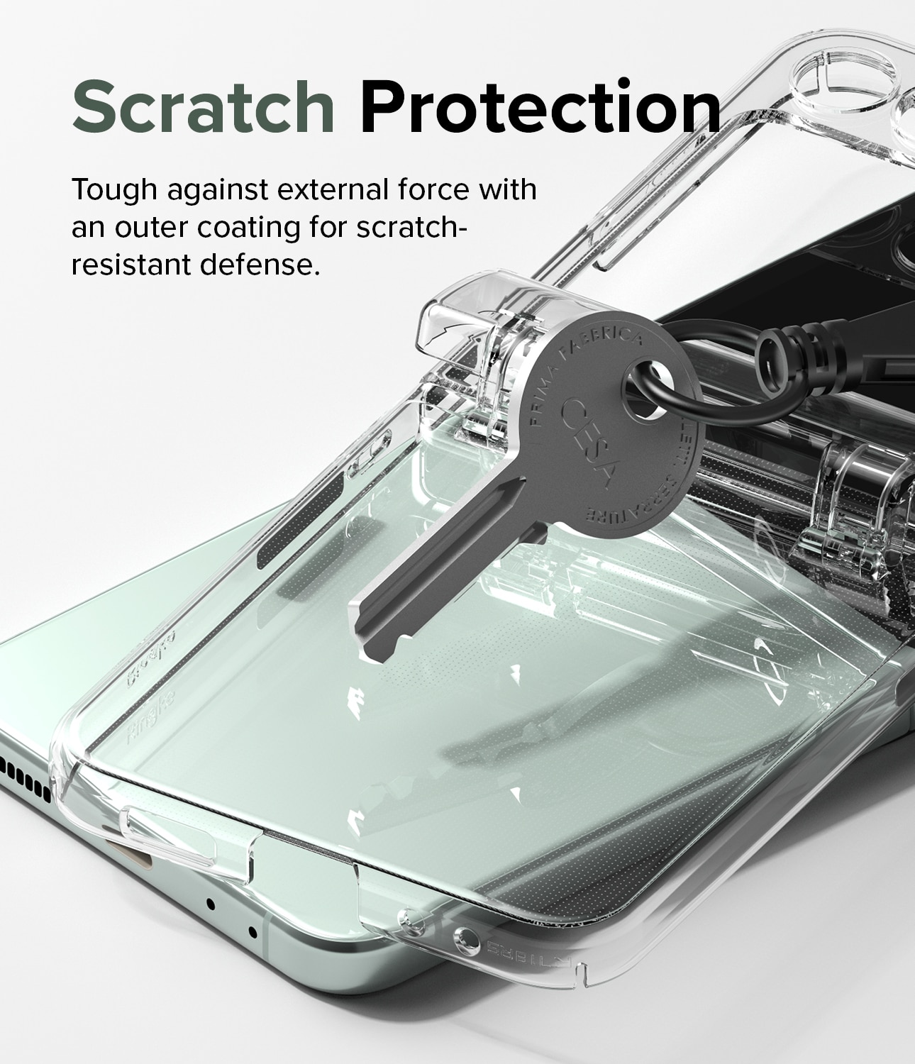 Funda Slim Hinge Samsung Galaxy Z Flip 5 Clear