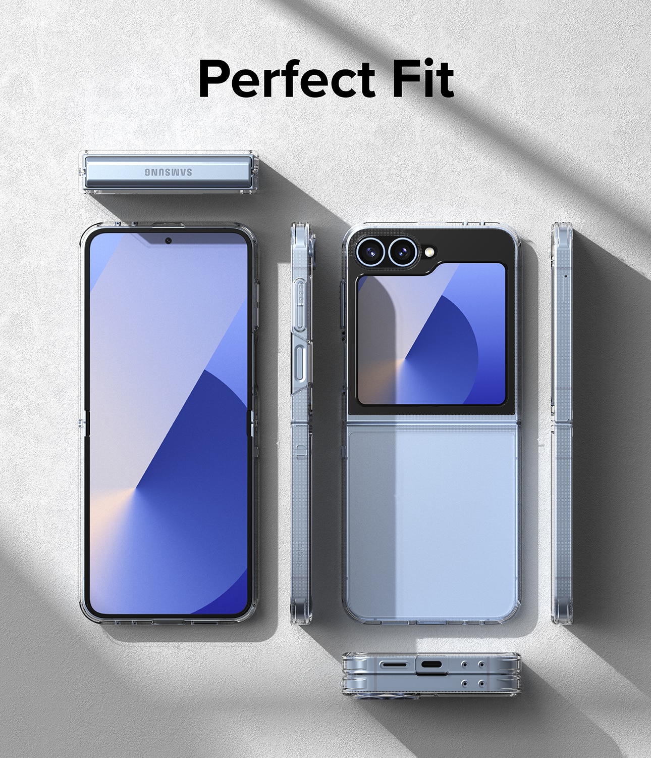 Funda Fusion Samsung Galaxy Z Flip 6 Clear