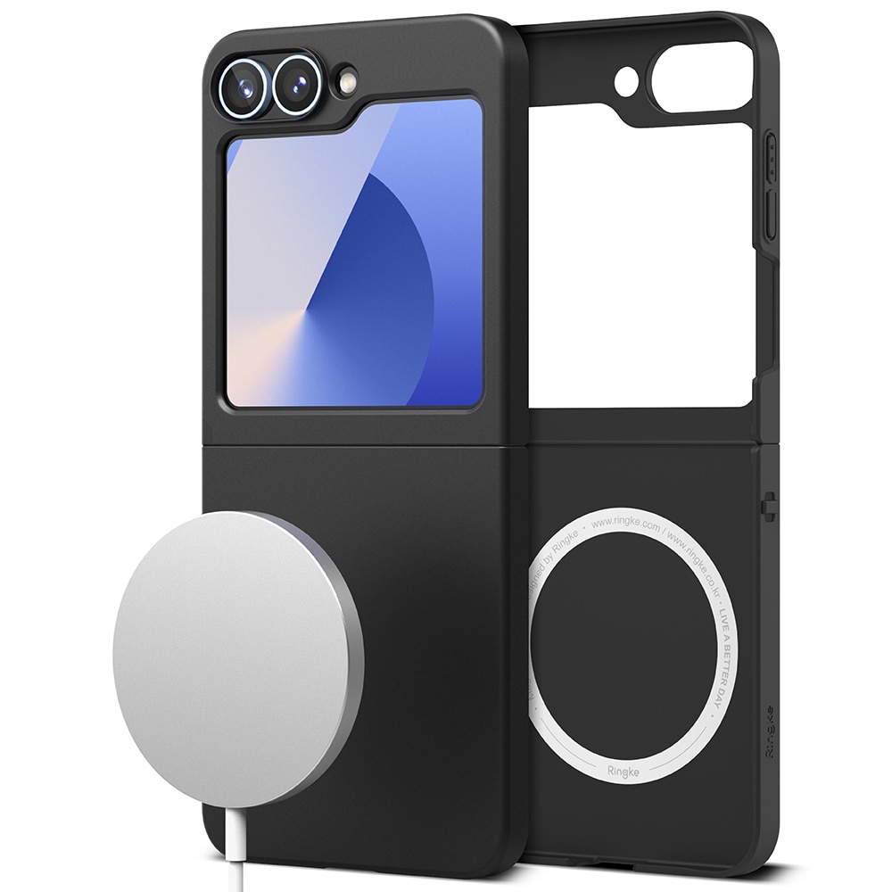 Funda Slim Magnetic Samsung Galaxy Z Flip 6, Black