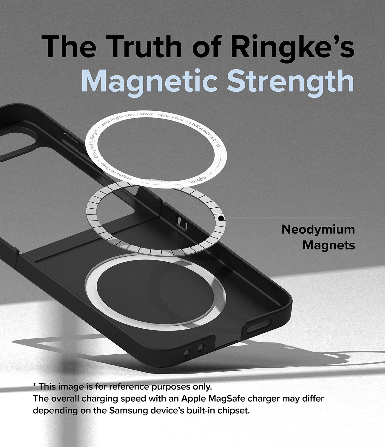 Funda Slim Magnetic Samsung Galaxy Z Flip 6, Black