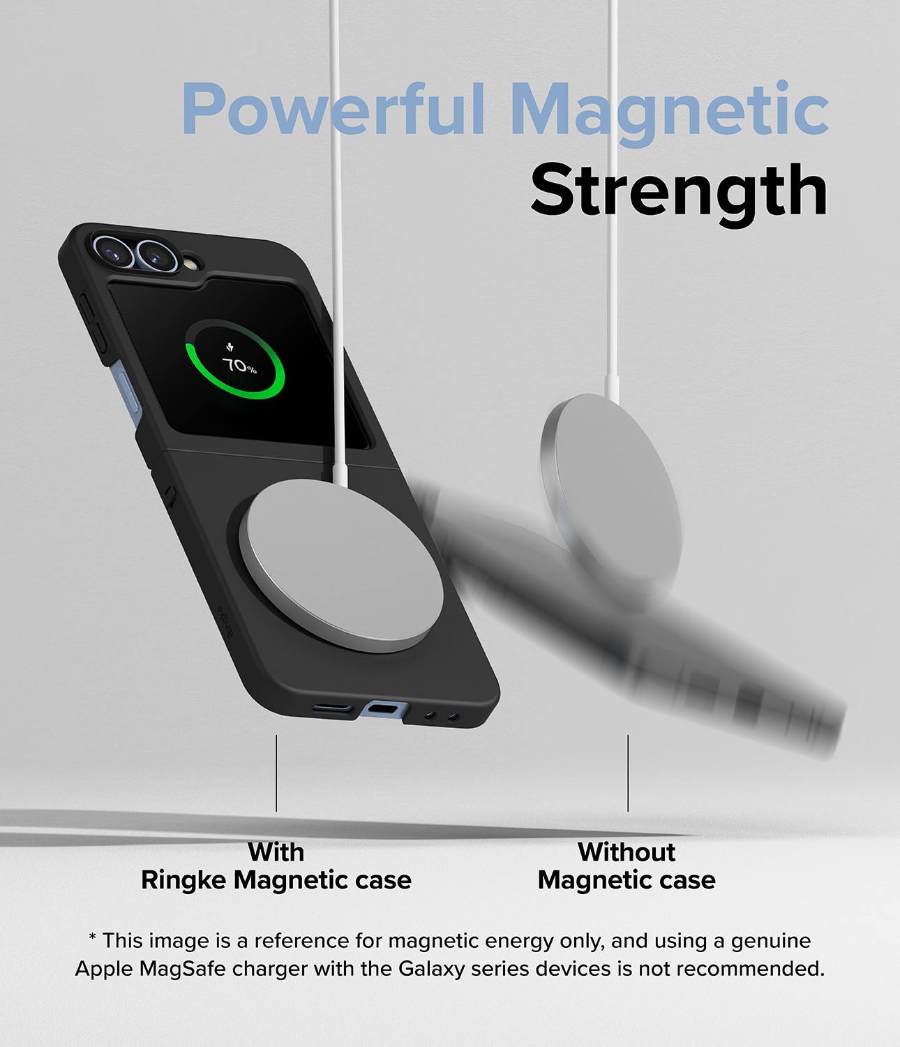 Funda Slim Magnetic Samsung Galaxy Z Flip 6, Black