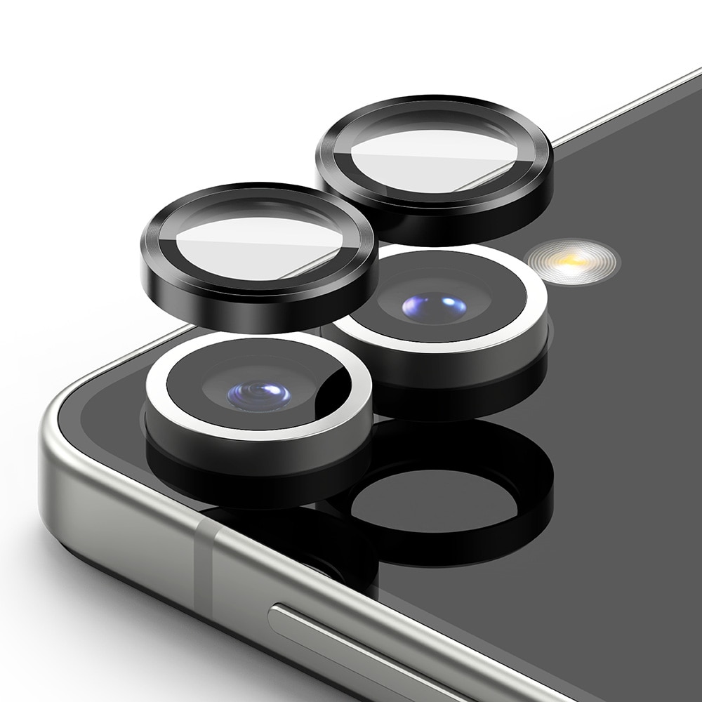 Camera Lens Frame Glass (2 piezas) Samsung Galaxy Z Flip 7 Black