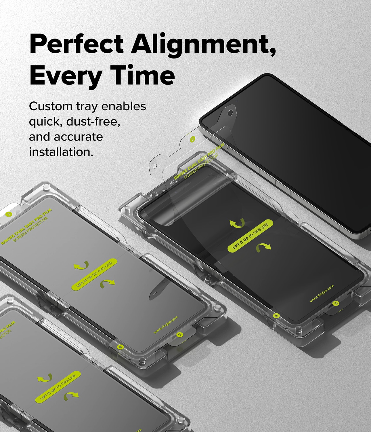 Dual Easy Pro Screen Protector (2 piezas) Samsung Galaxy Z Flip 7
