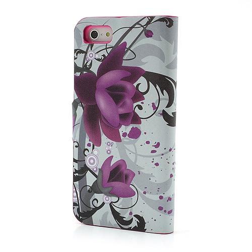 Funda tipo cartera iPhone 5/5S/SE Flowers