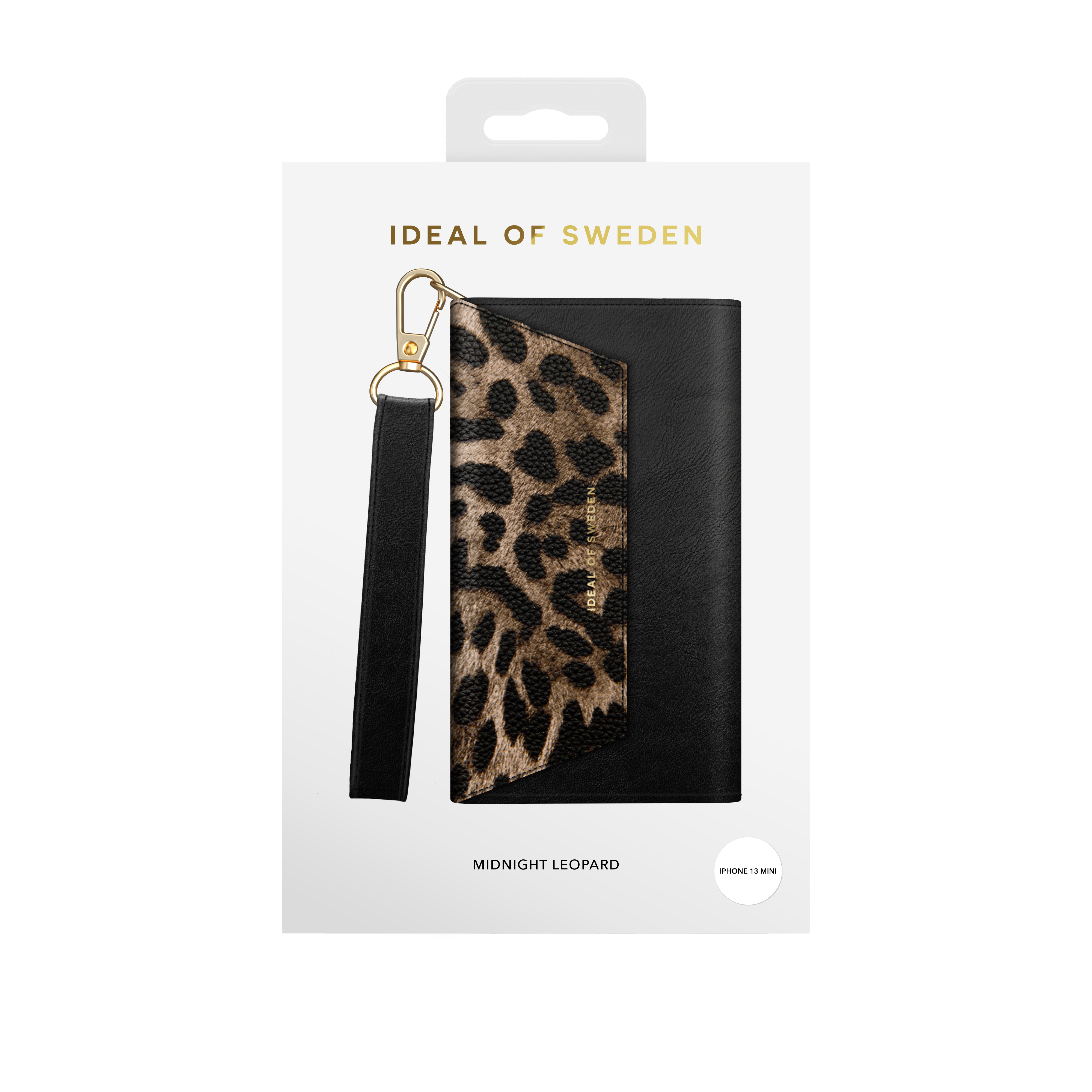 Cassette Clutch iPhone 13 Mini Midnight Leopard